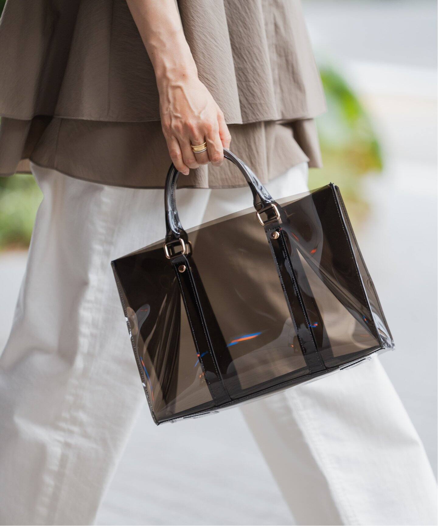 J.B.ATTIRE/ジェービーアタイア 別注 Cannes ボストントートバッグ  