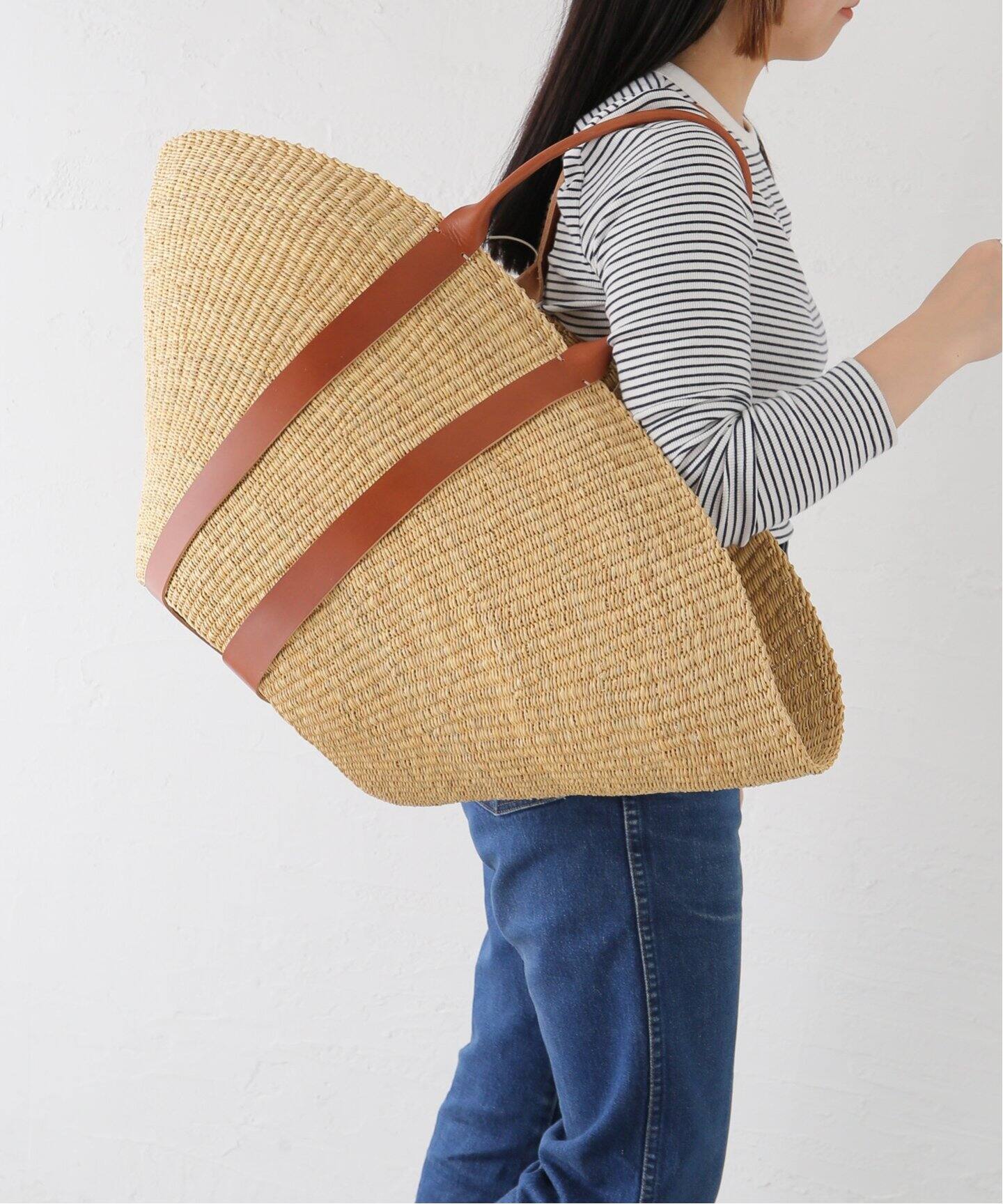 MUUN/ムーニュ 】MAXI SOPHIE かごバッグ（かごバッグ）｜IENA（イエナ  