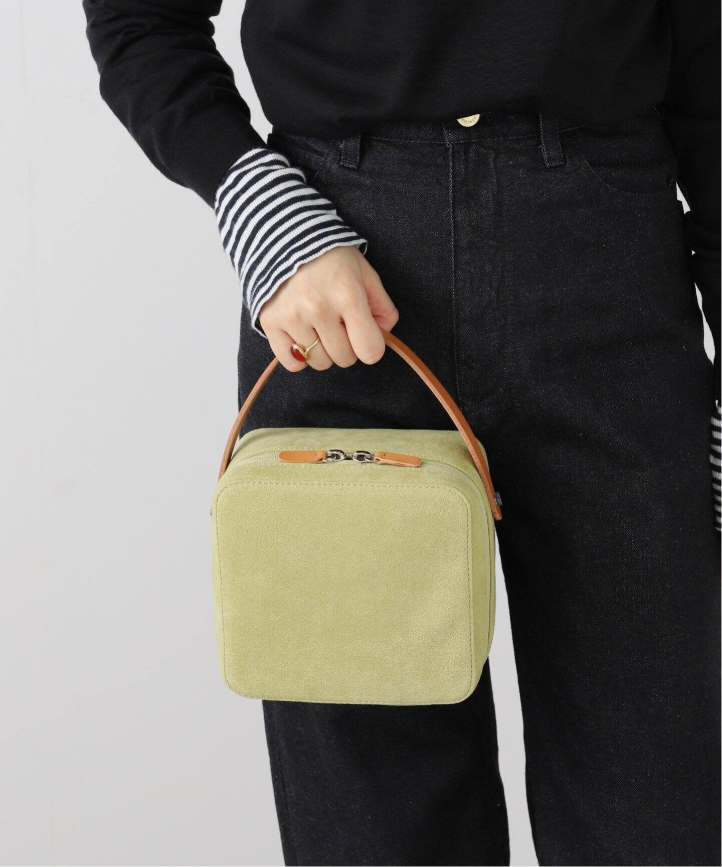 AURALEE/オーラリー LEATHER SMALL TRAVEL CASE AETA ハンドバッグ 