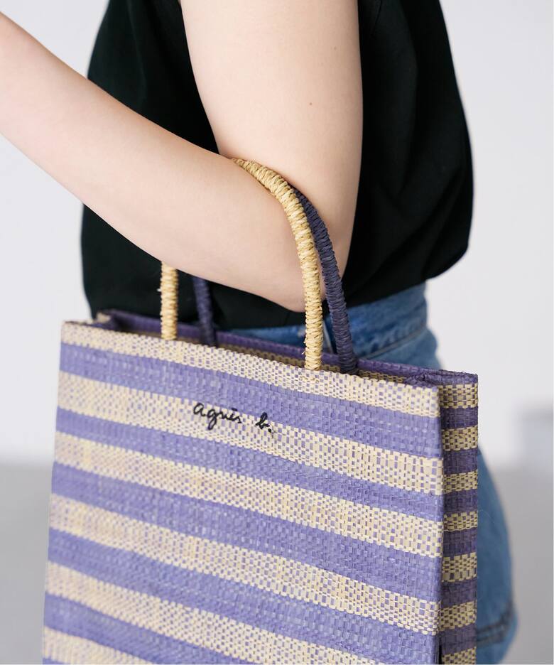 agnes b./アニエス ベー マダガスカル トートバッグ MX02-09（トート  