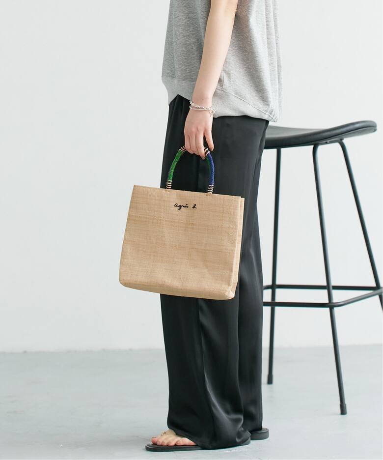 agnes b./アニエス ベー マダガスカル トートバッグ MX02-09（トート  