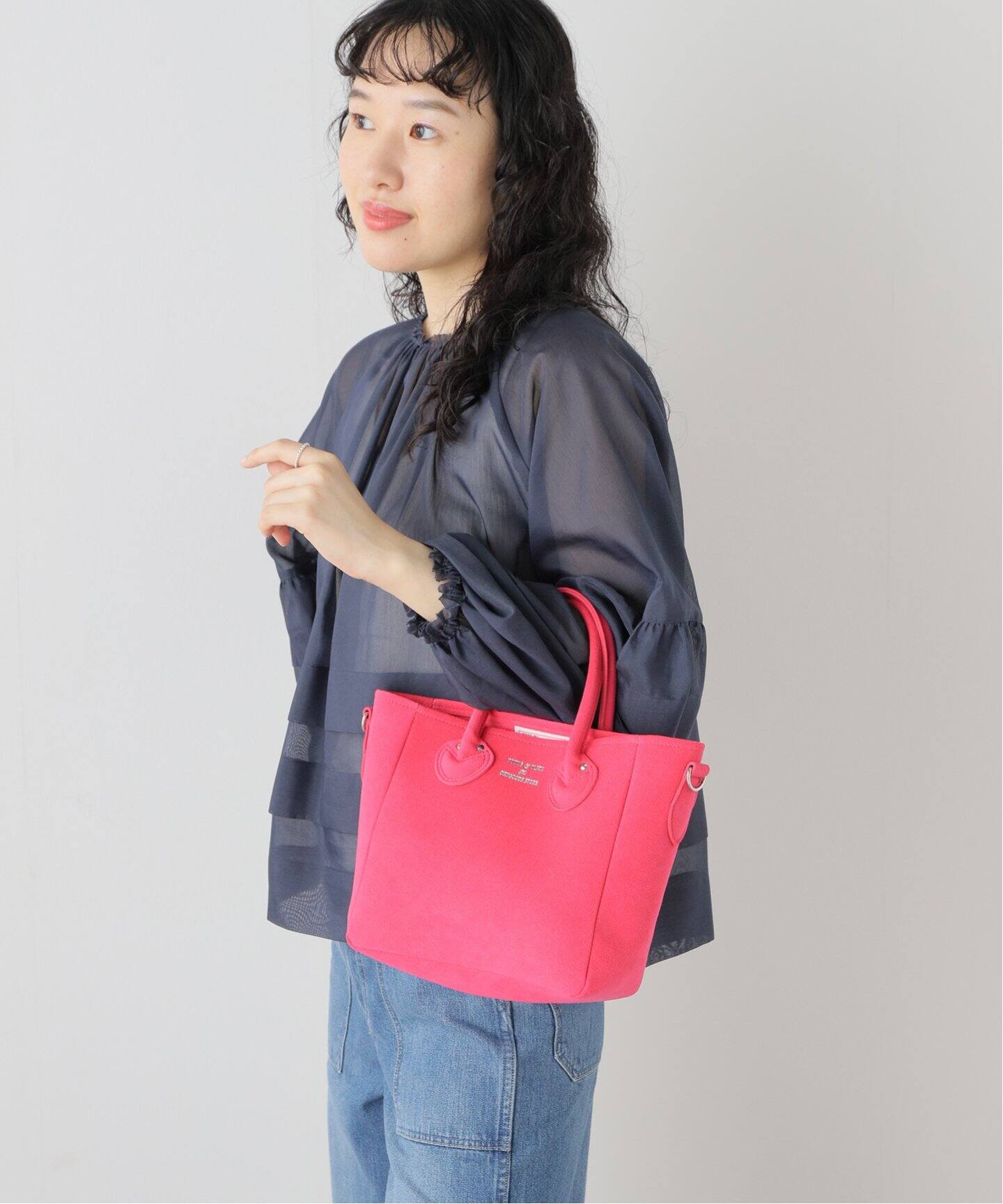 YOUNG&OLSEN/ヤングアンドオルセン】ULTRASUEDE D TOTE S トートバッグ  