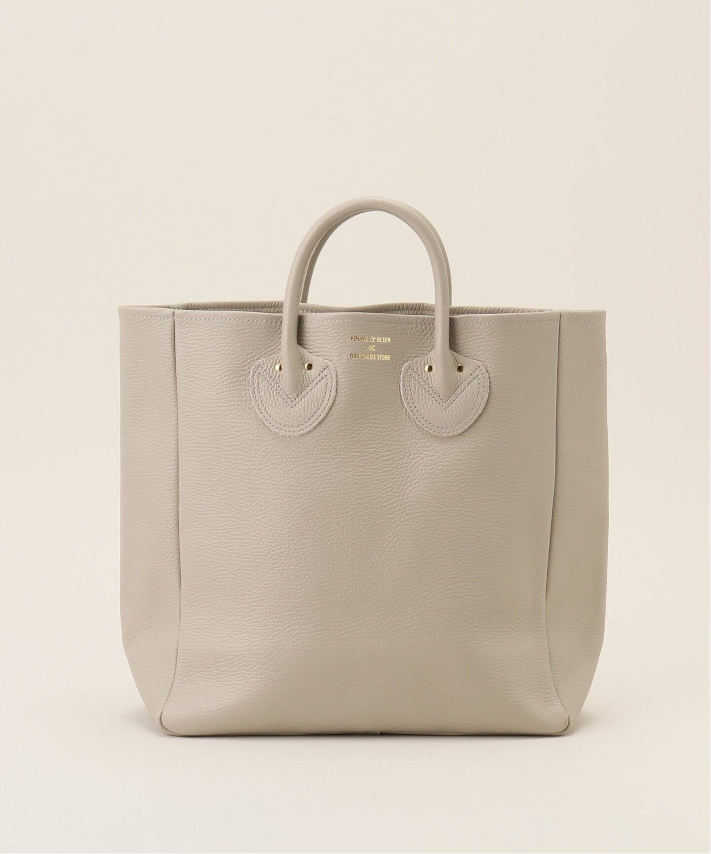 YOUNG&OLSEN/ヤングアンドオルセン】EMBOSSED LEATHER TOTE M トート  