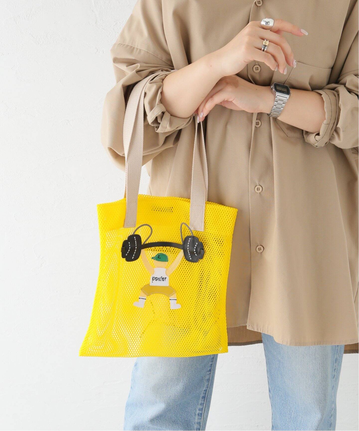 LUDLOW/ラドロー】MESH トートバッグ（トートバッグ）｜IENA（イエナ  