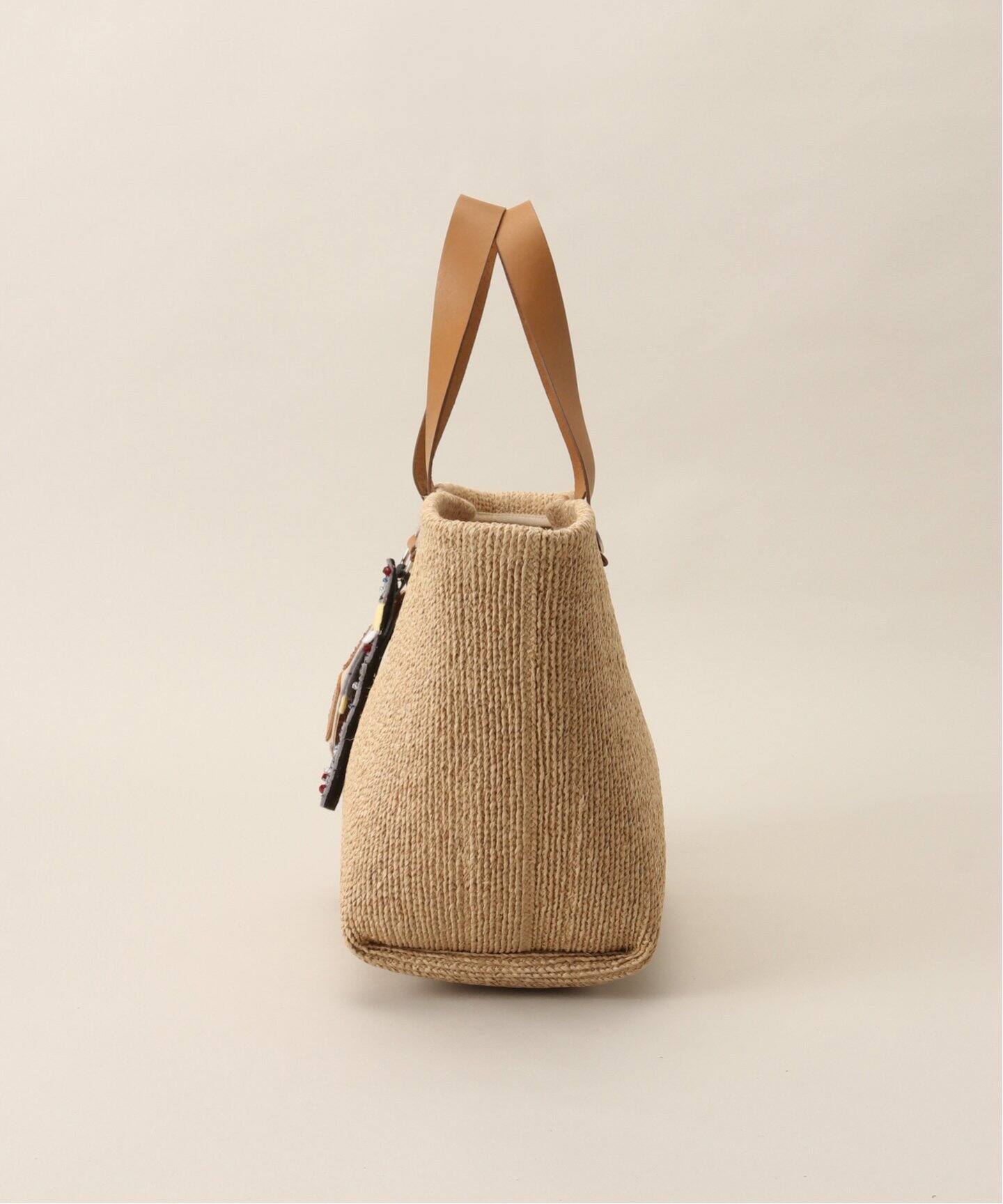 LUDLOW/ラドロー ラフィアBAG バッグ LD24S-BG016（トートバッグ  