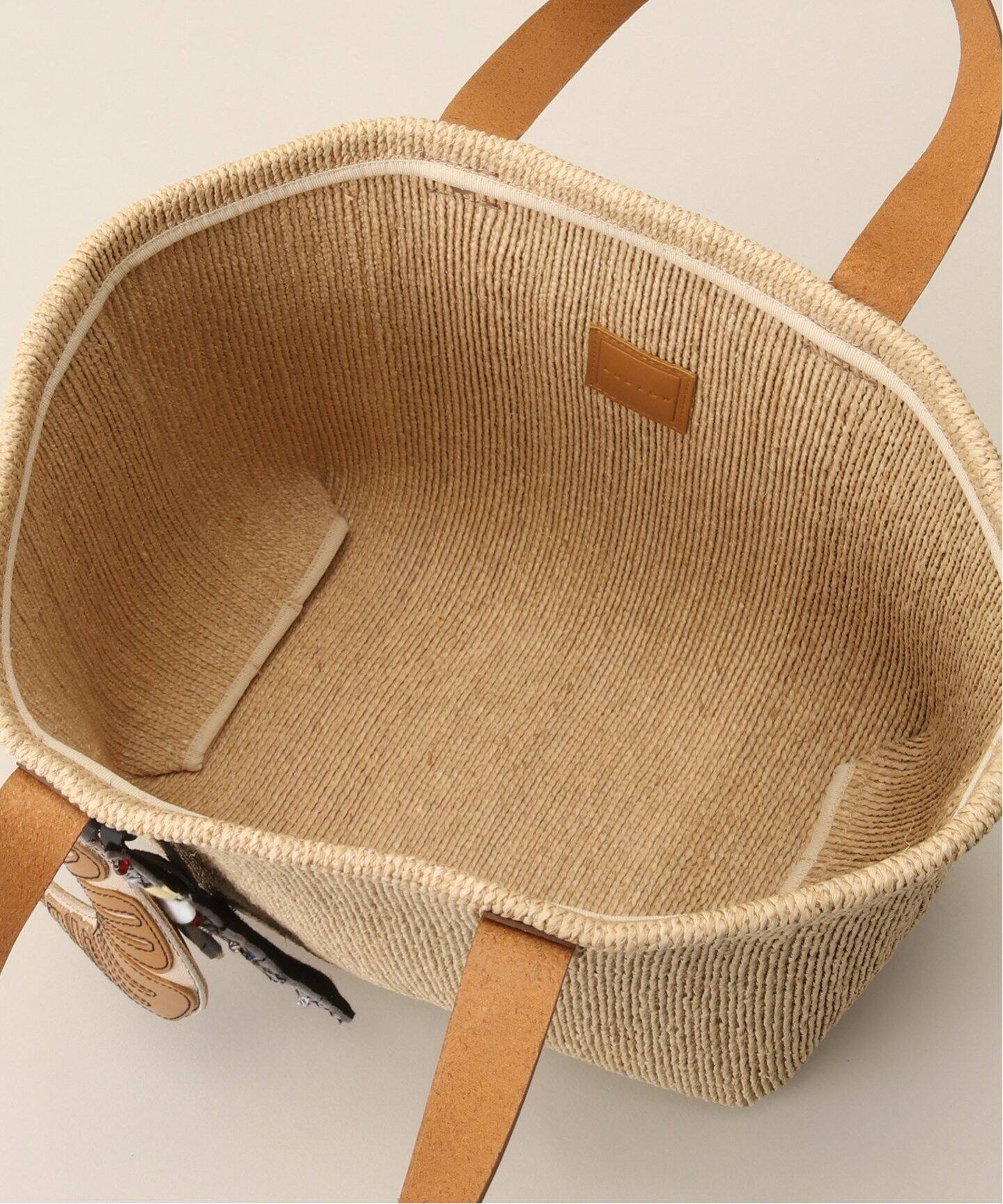 LUDLOW/ラドロー ラフィアBAG バッグ LD24S-BG016（トートバッグ  