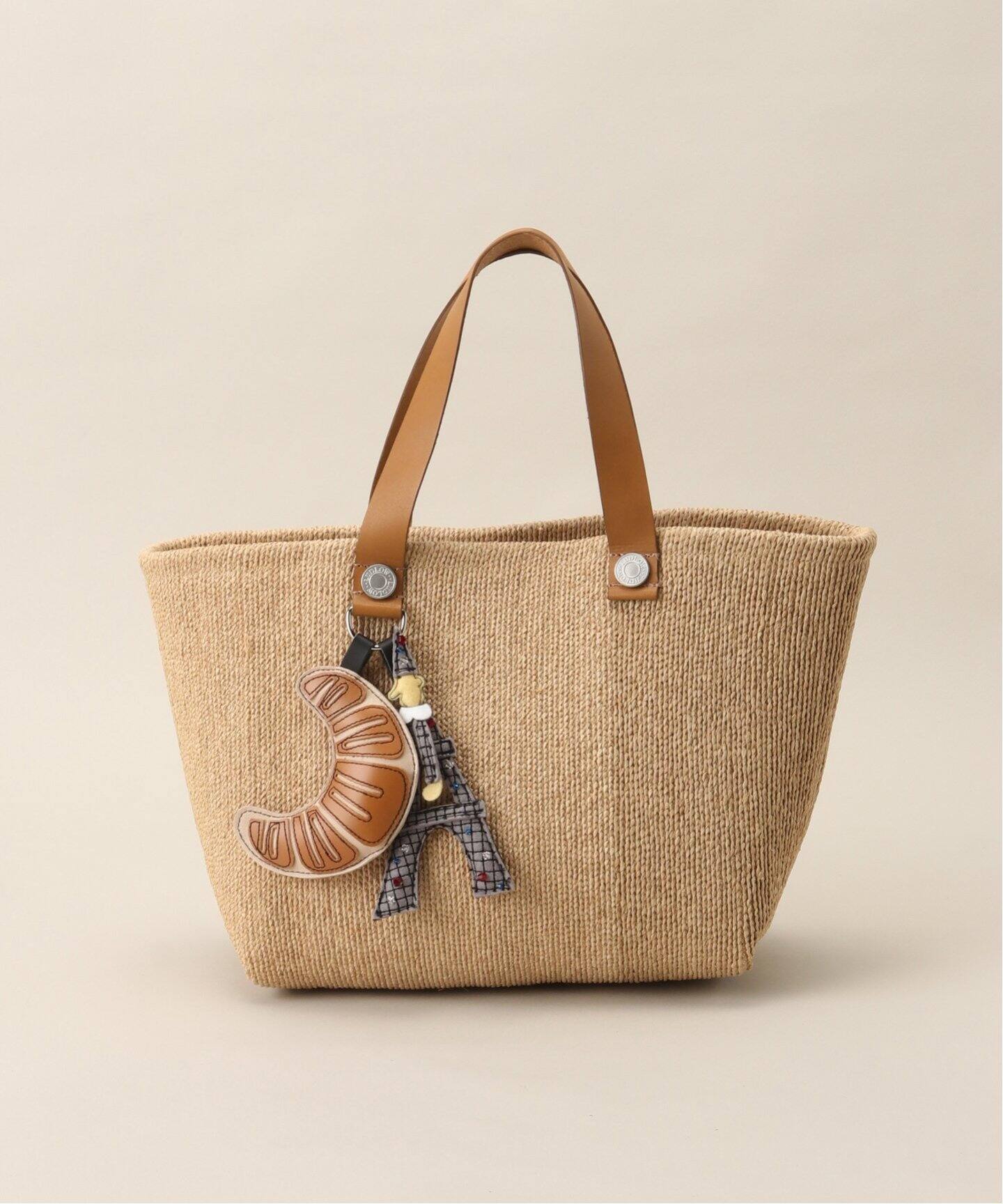 LUDLOW/ラドロー ラフィアBAG バッグ LD24S-BG016（トートバッグ  