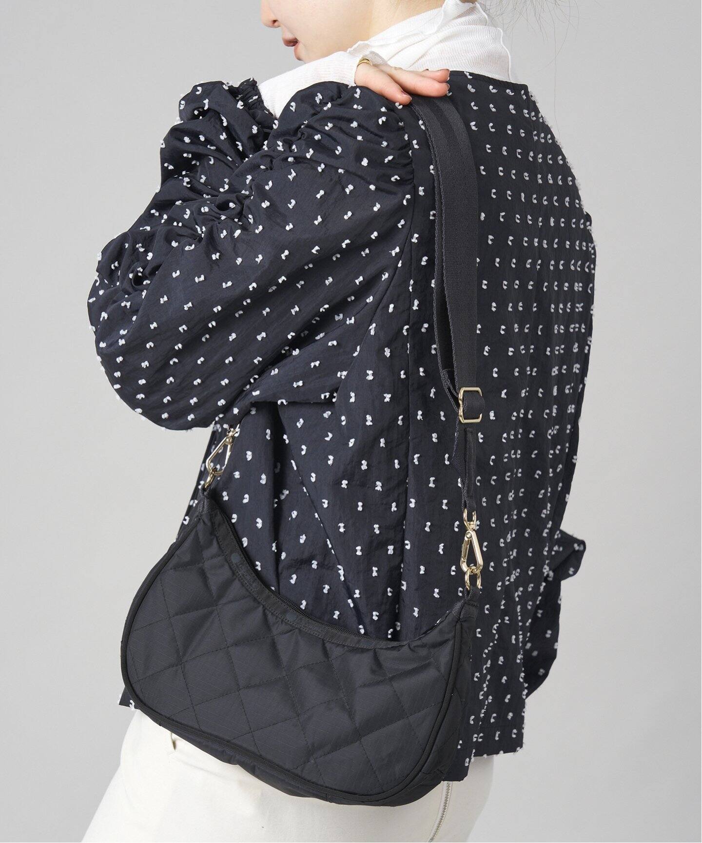 LeSportsac/レスポートサック × IENA EXPO別注 CHAIN SM CONV HOBO 