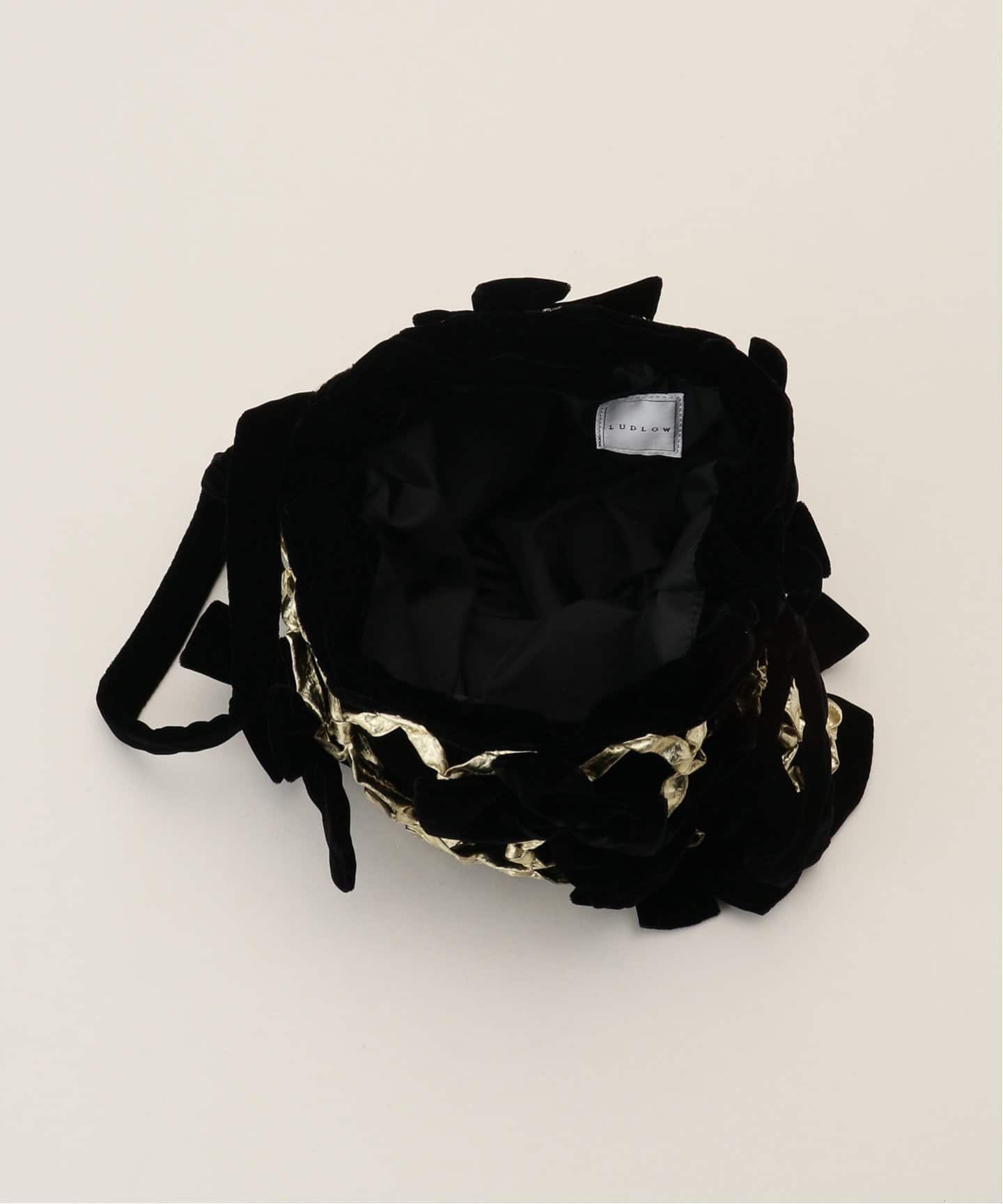 LUDLOW/ラドロー ribbon bag LD24A-BG015（ショルダーバッグ）｜IENA