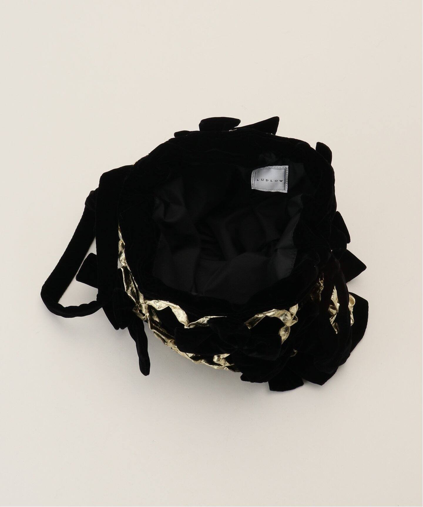 LUDLOW/ラドロー ribbon bag LD24A-BG015（ショルダーバッグ）｜IENA  