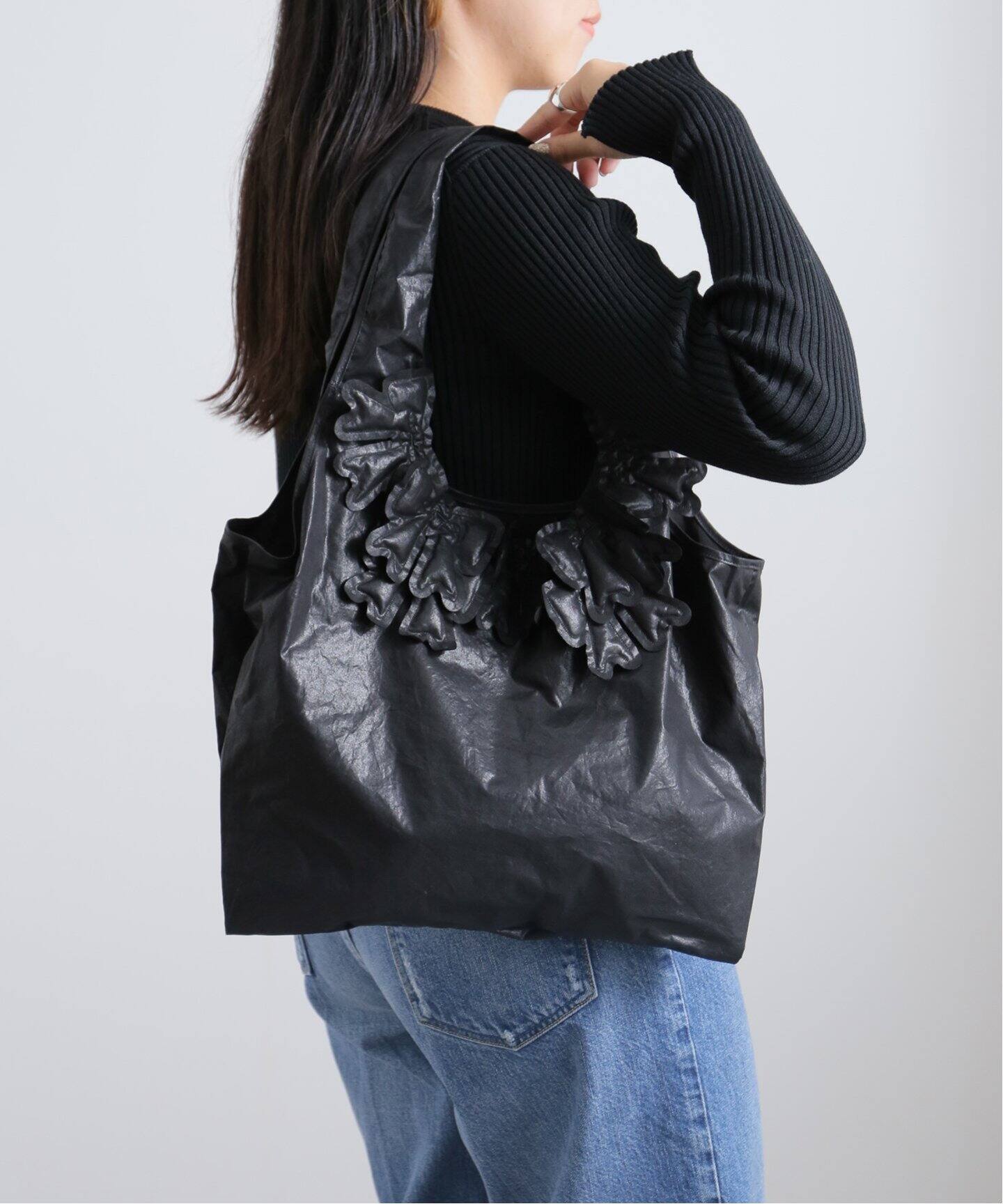LUDLOW/ラドロー ribbon tote トートバッグ LD24-BG013-14（トート  