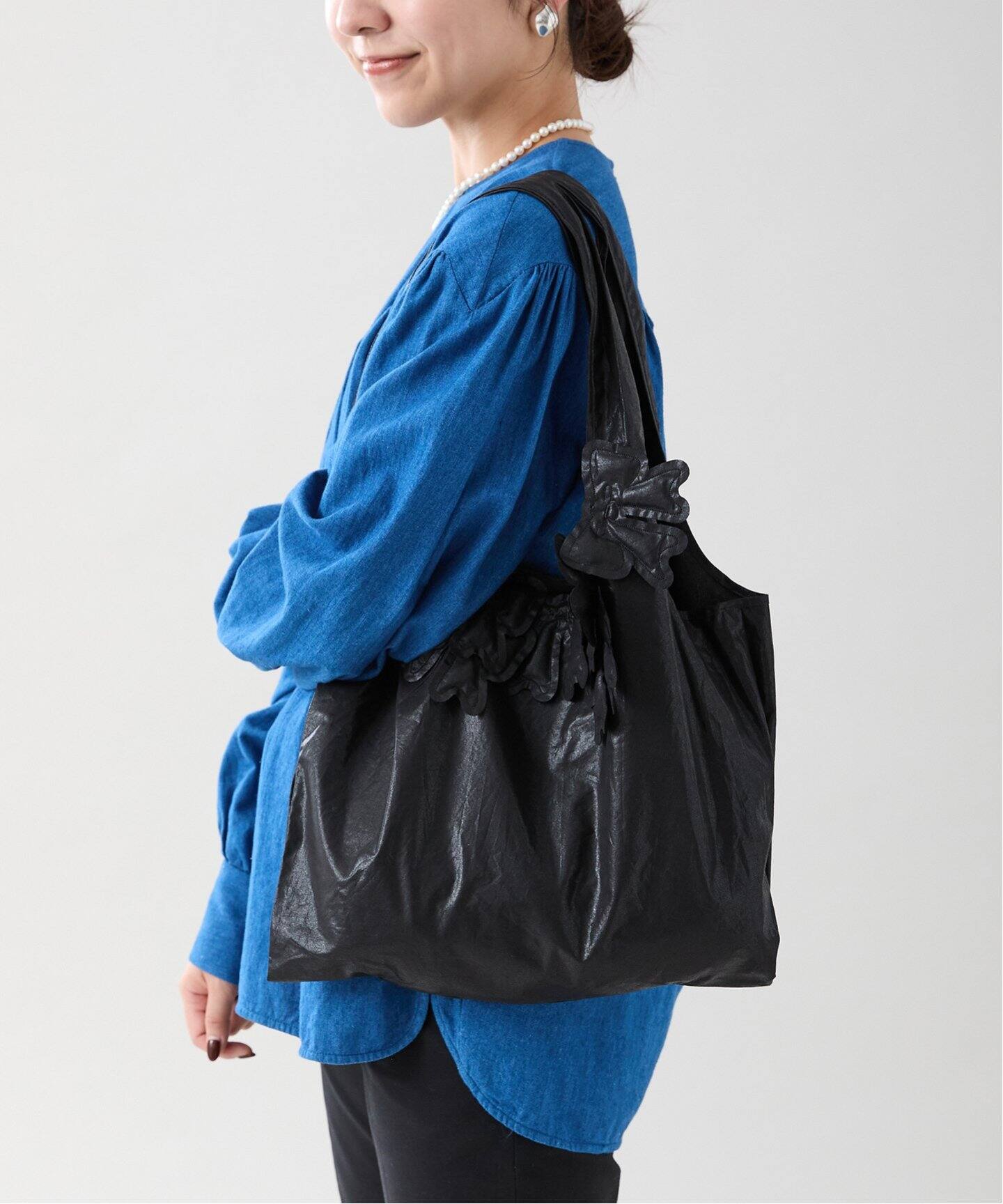 LUDLOW/ラドロー ribbon tote トートバッグ LD24-BG013-14（トート  
