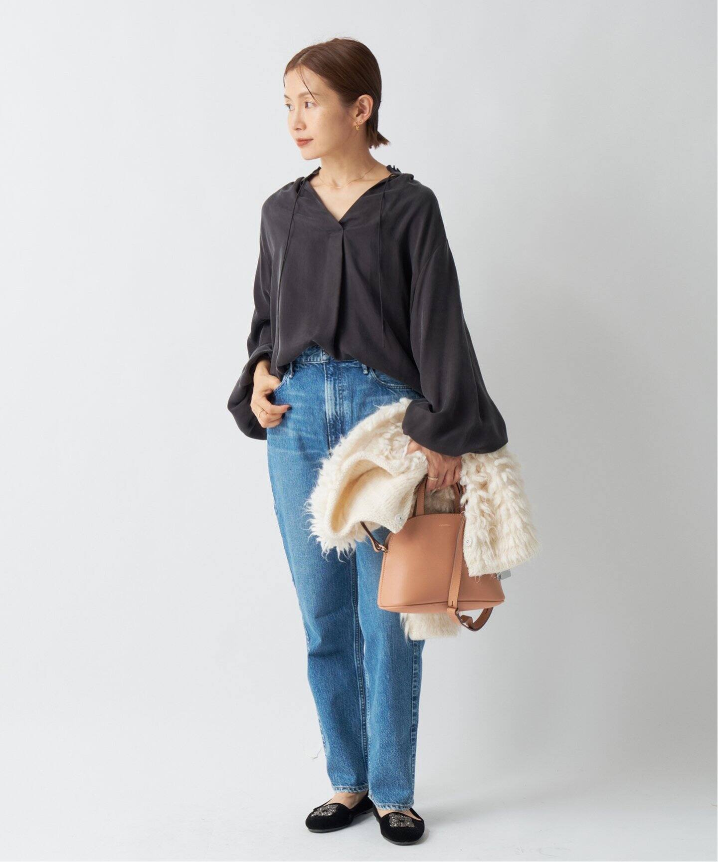 LORISTELLA/ロリステッラ レザーミニハンドルバッグ 2893N  