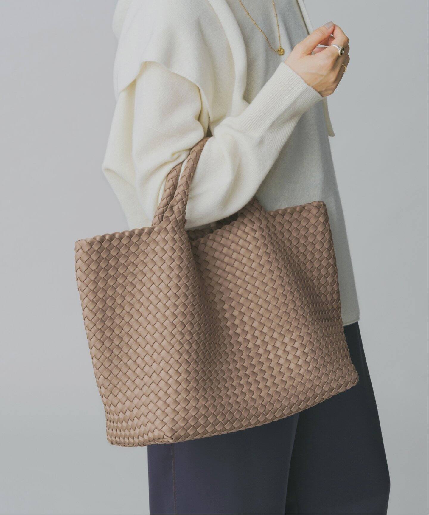 NAGHEDI/ナゲディ St Barths medium Tote トートバッグ（トートバッグ 