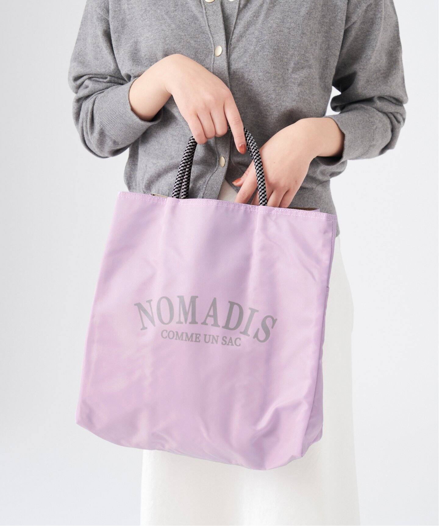 追加》【NOMADIS/ノマディス】別注 SAC リバーシブル トートバッグ M  