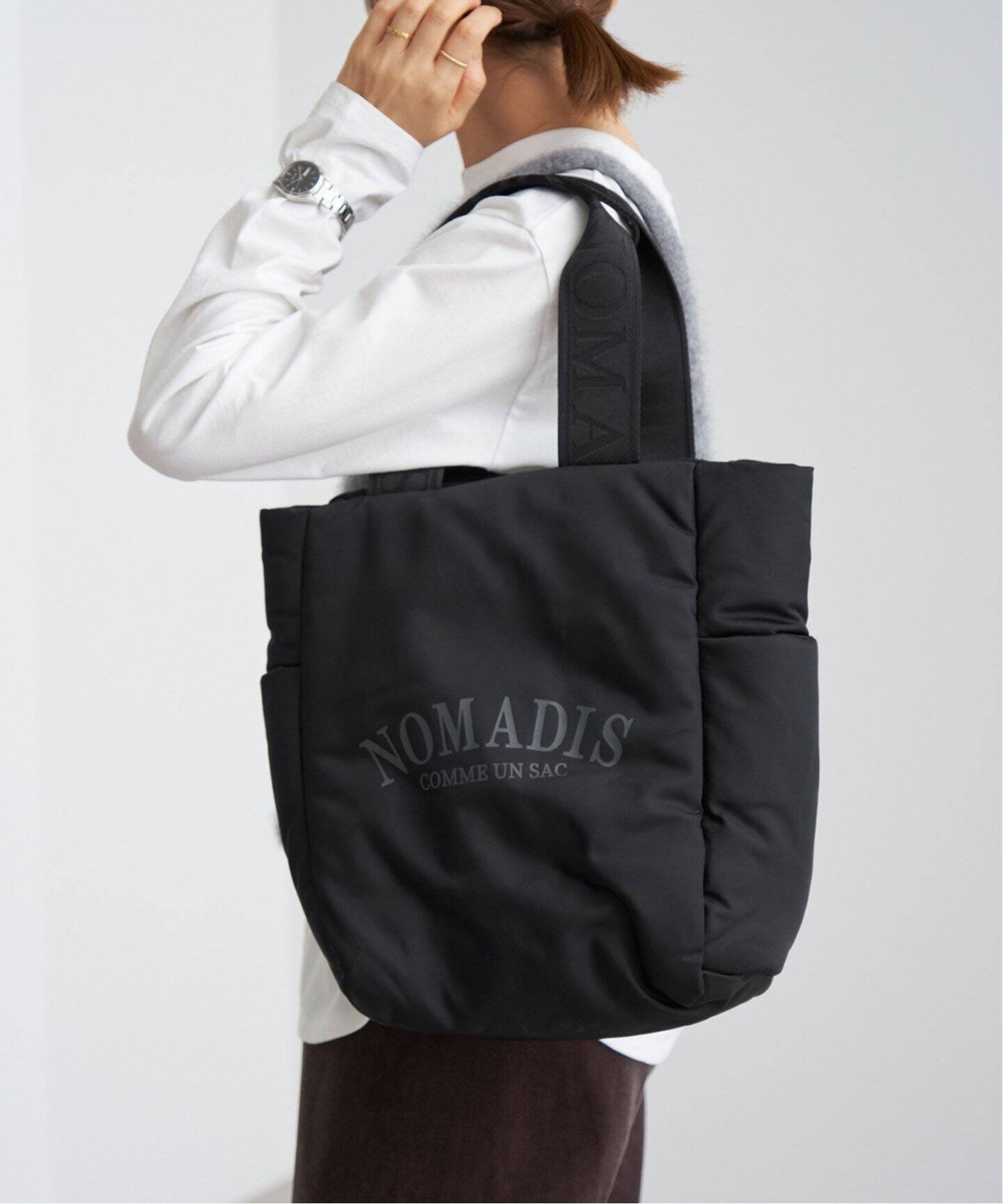 追加》NOMADIS/ノマディス 別注 SAC PADDED トートバッグ（トート  