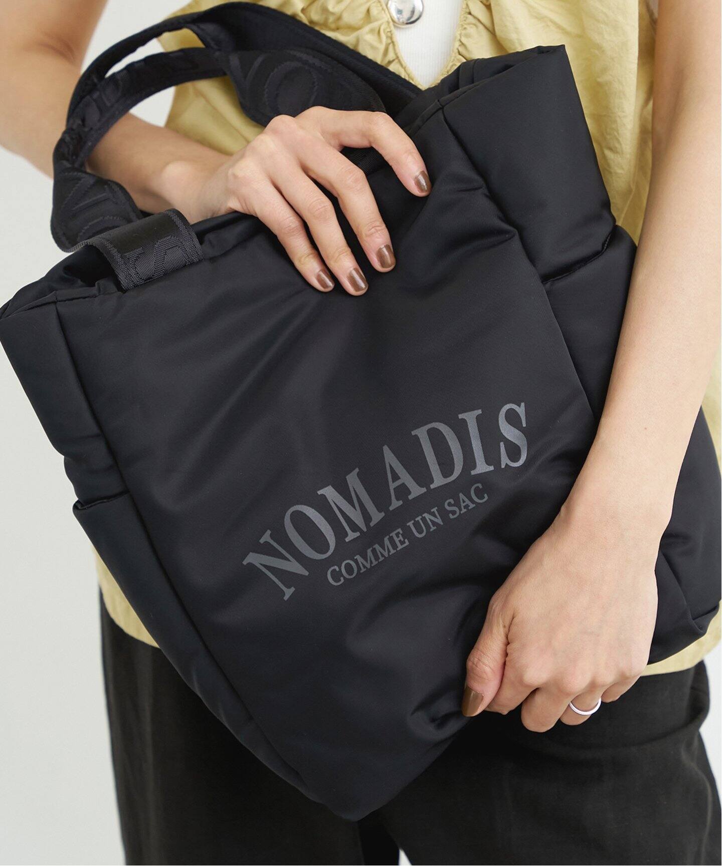 追加》NOMADIS/ノマディス 別注 SAC PADDED トートバッグ（トート 