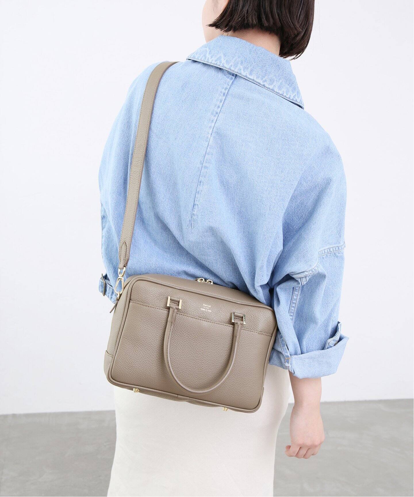 追加2》【Manuel MILANO/マニュエルミラノ】レザーバッグ  