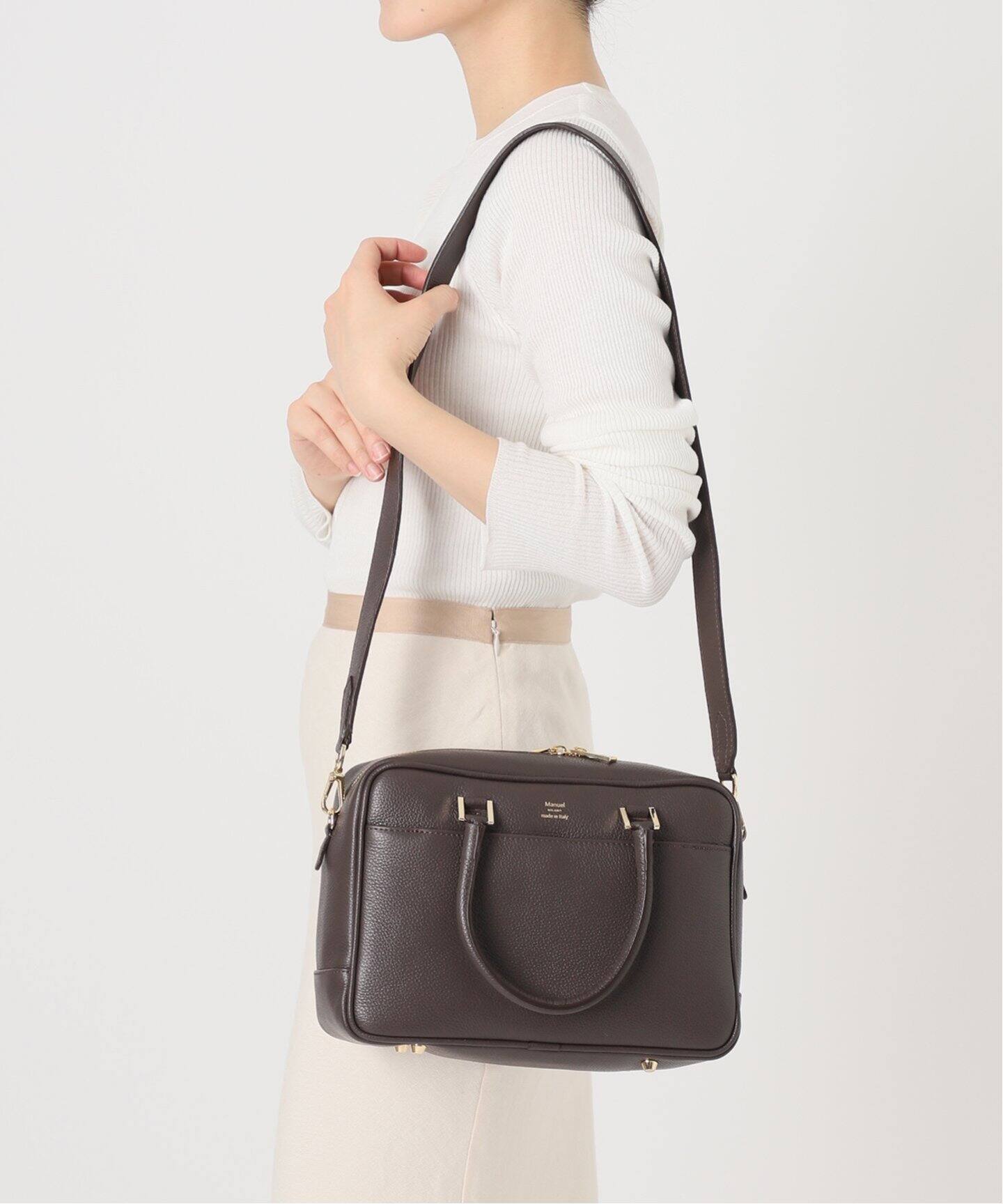 追加2》【Manuel MILANO/マニュエルミラノ】レザーバッグ  