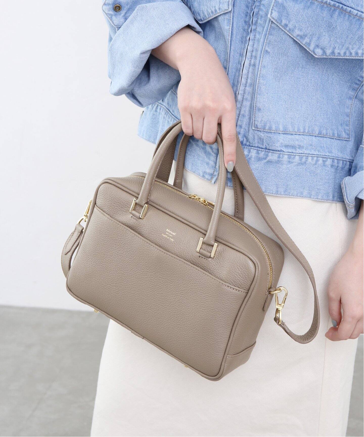 追加2》【Manuel MILANO/マニュエルミラノ】レザーバッグ（ショルダー  