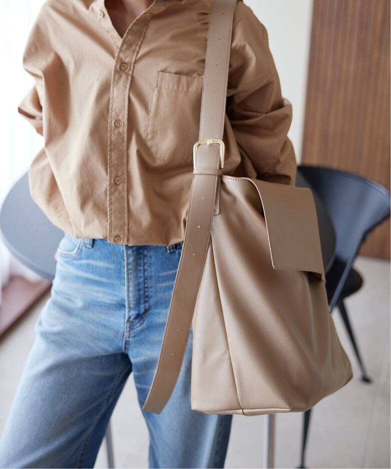 追加》s.oyamada*SLOBE フェイクレザーBAG（ショルダーバッグ）｜SLOBE 