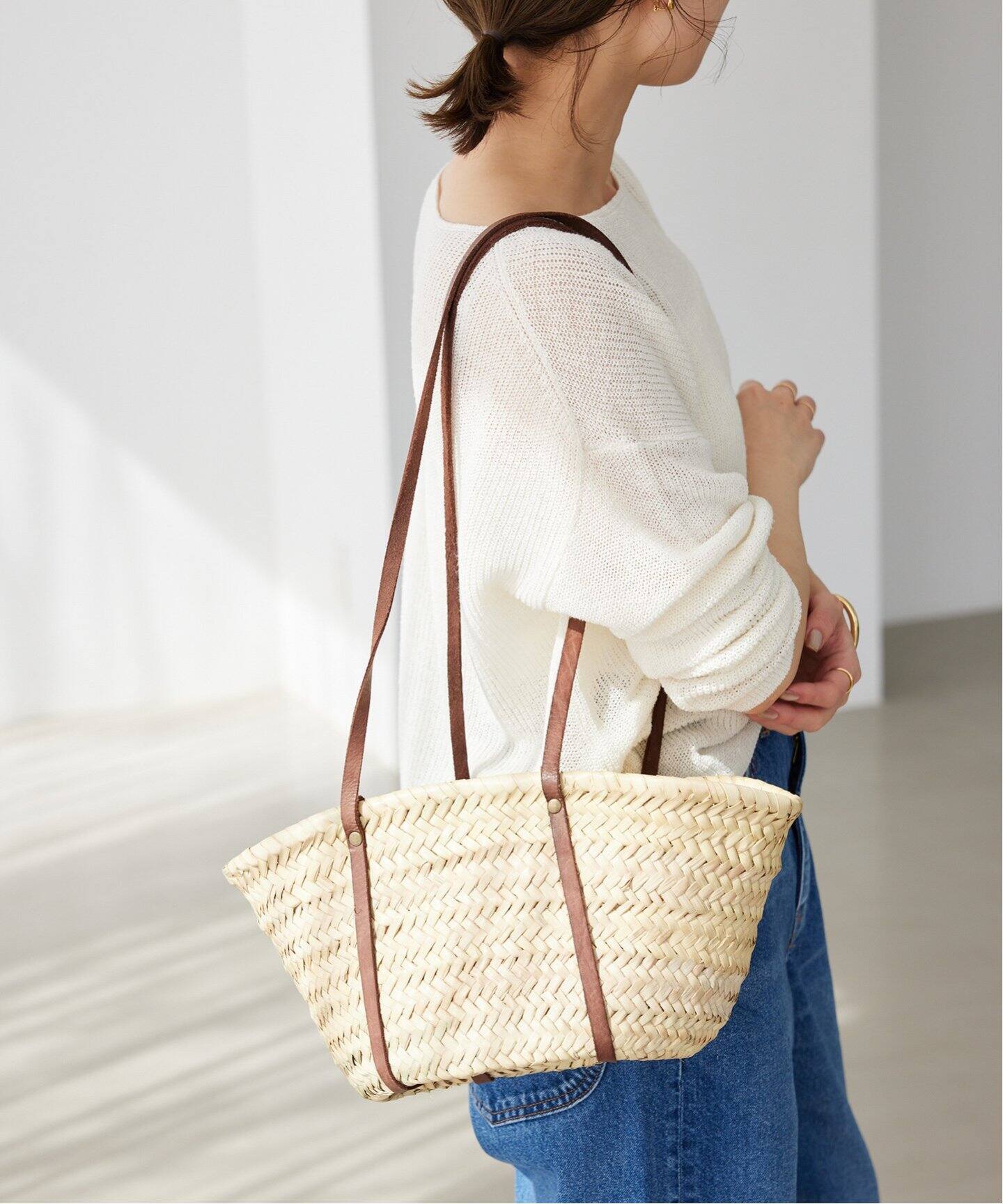 KECH LeS ESSENTIELS】SLOBE別注2WAYカゴバッグ（かごバッグ）｜SLOBE 