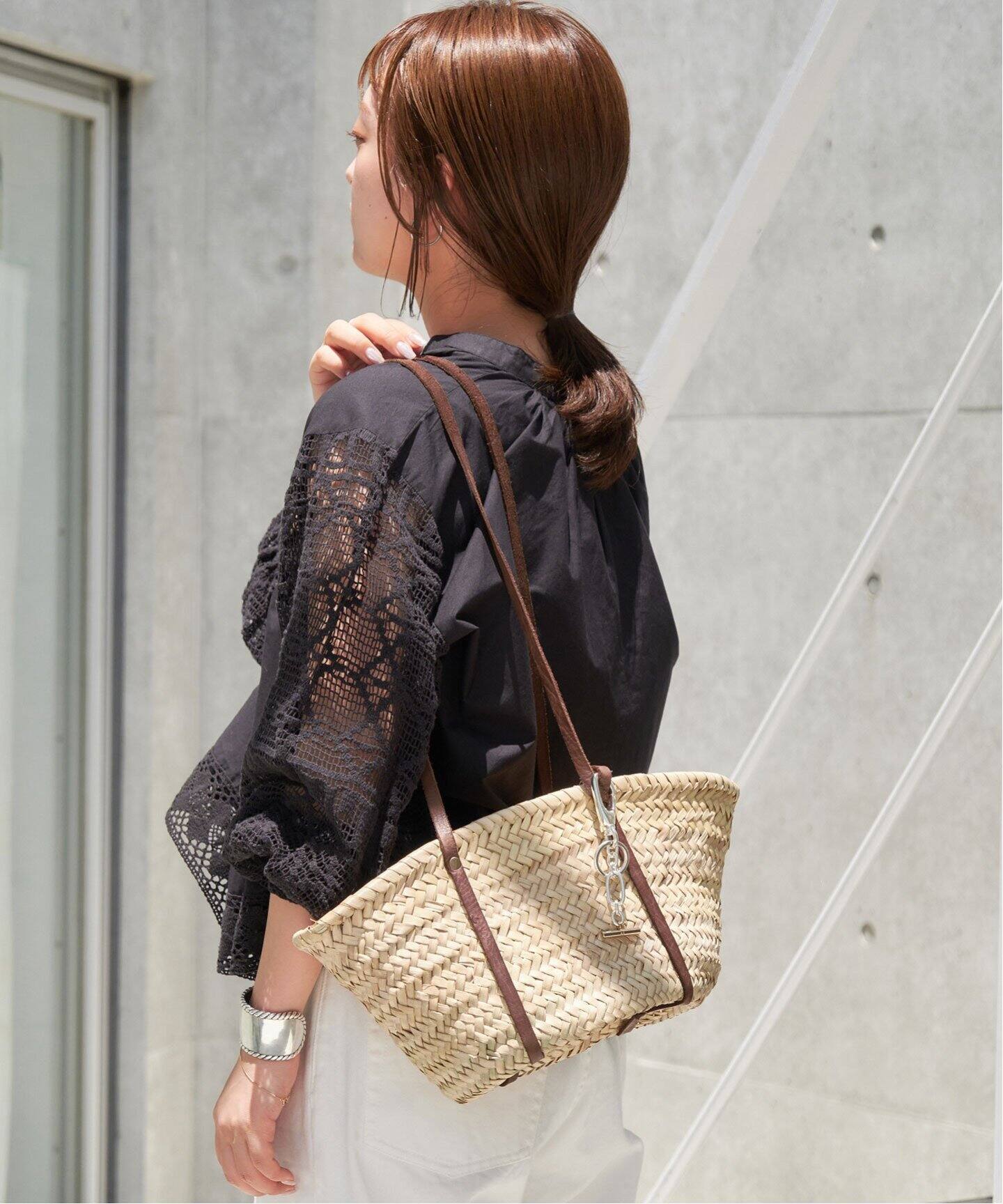 KECH LeS ESSENTIELS】SLOBE別注2WAYカゴバッグ（かごバッグ）｜SLOBE  