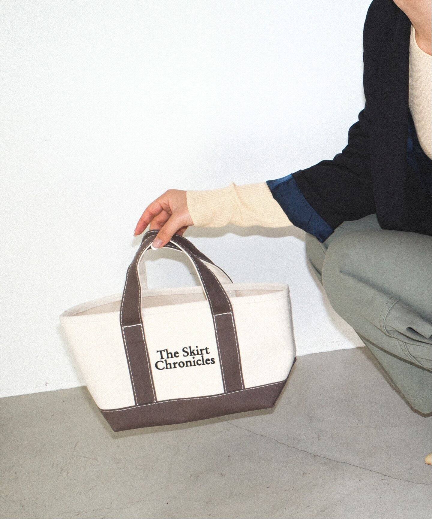 The Skirt Chronicles】SLOBE別注 キャンバスミニトートバッグ（トート 