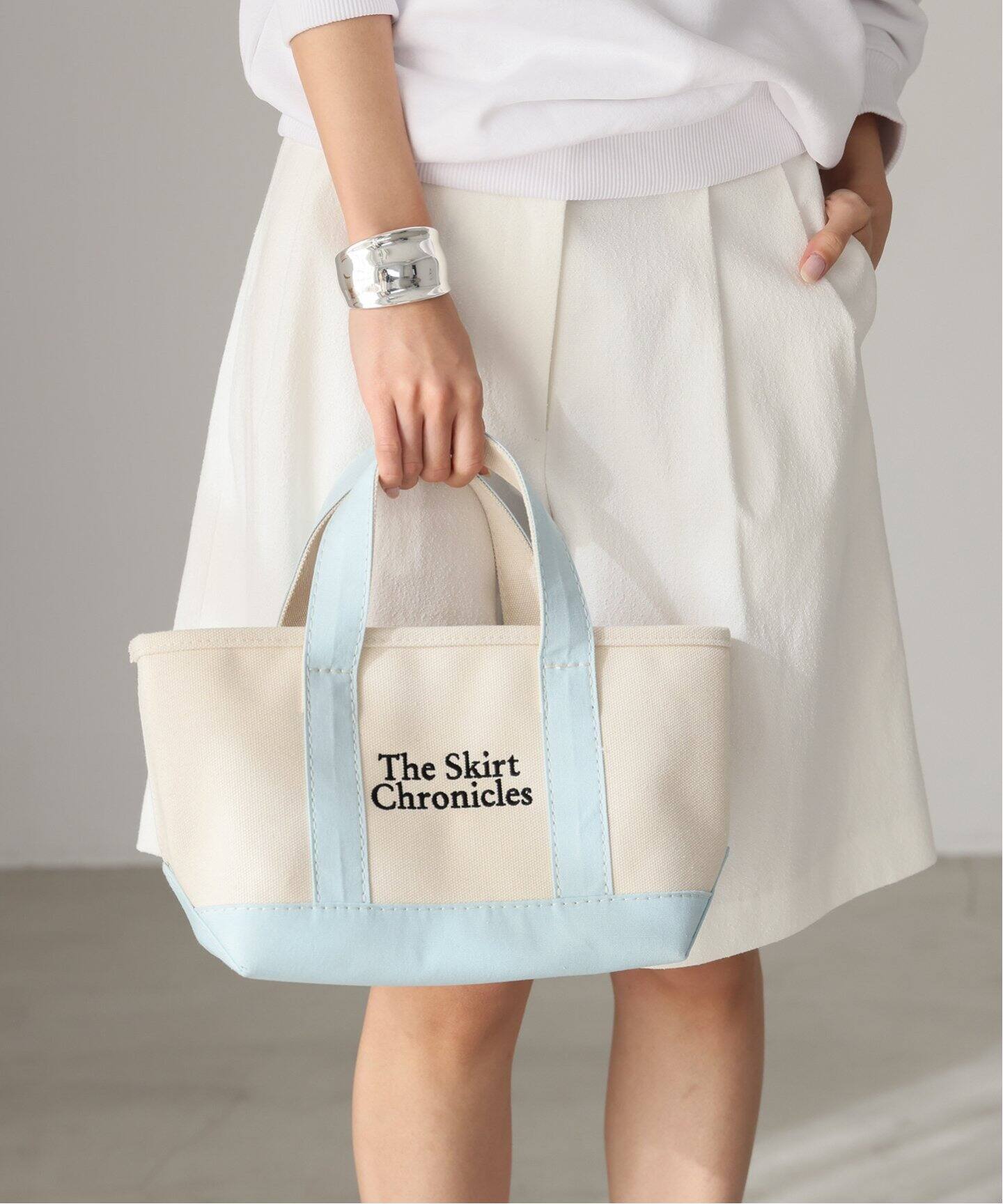 The Skirt Chronicles】SLOBE別注 キャンバスミニトートバッグ（トート 