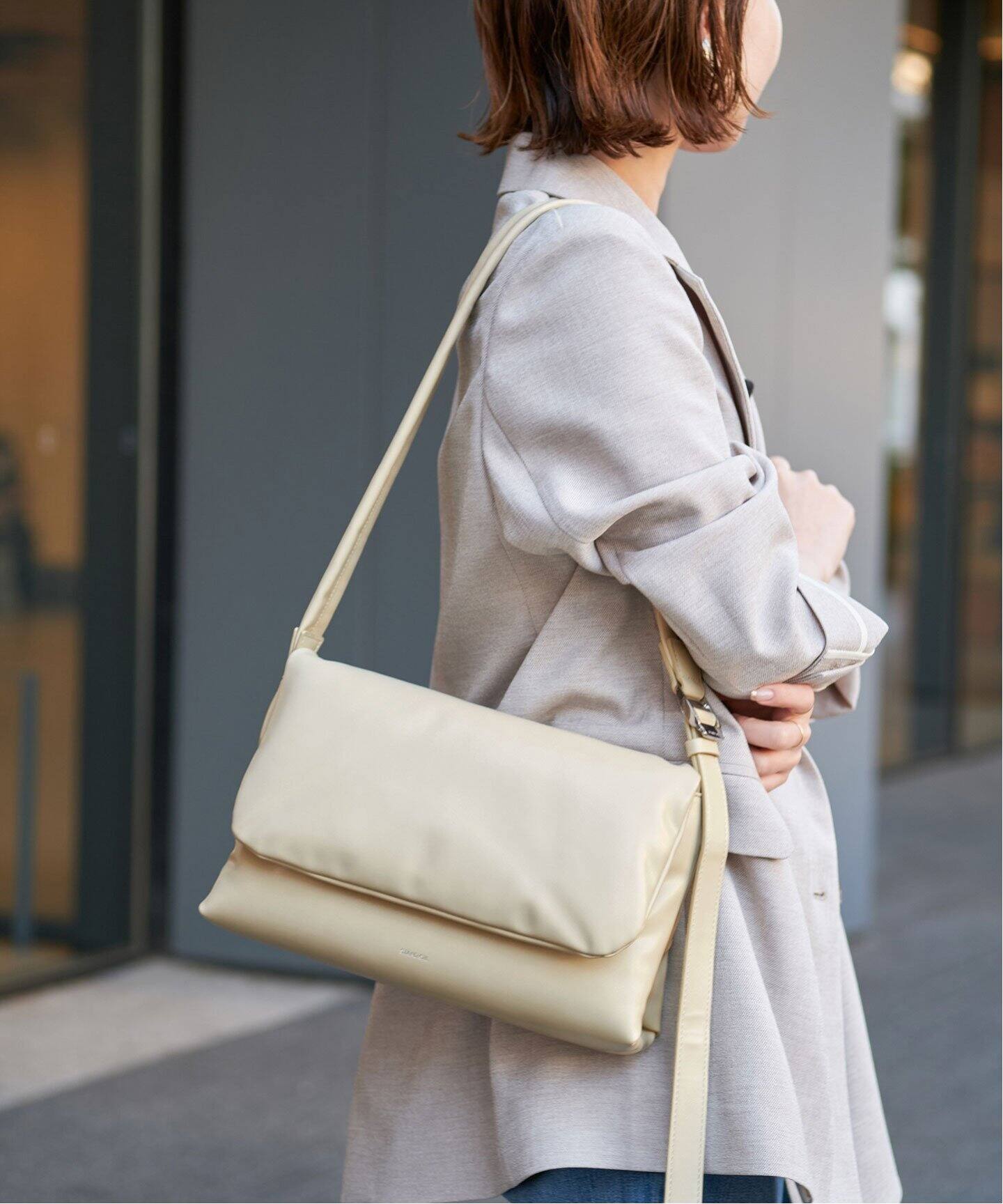 追加》【STAND OIL/スタンドオイル】Fluffy Regularショルダーバッグ  