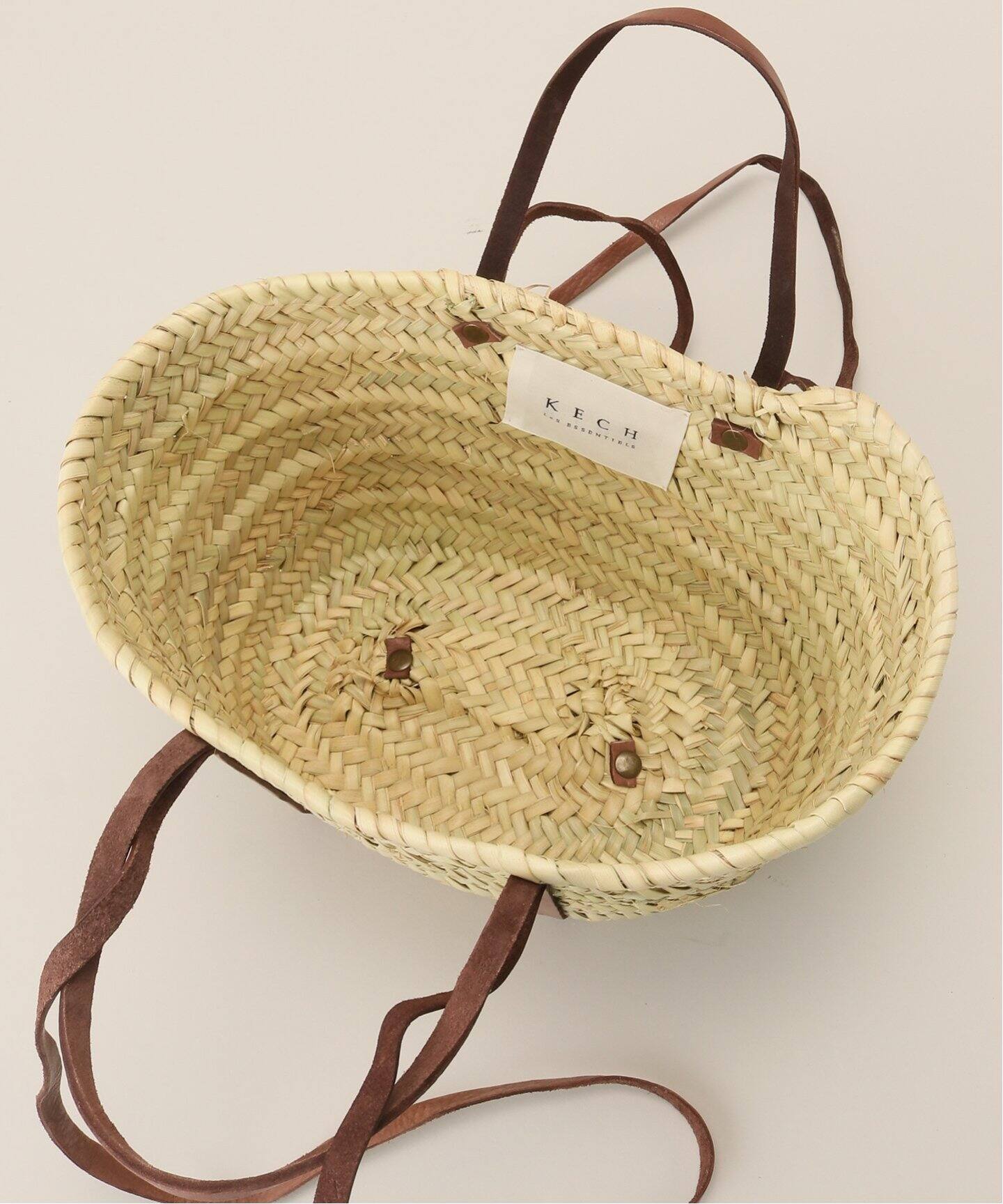 追加》KECH LeS ESSENTIELS SLOBE別注2WAYカゴバッグ KBG-2206（かご 