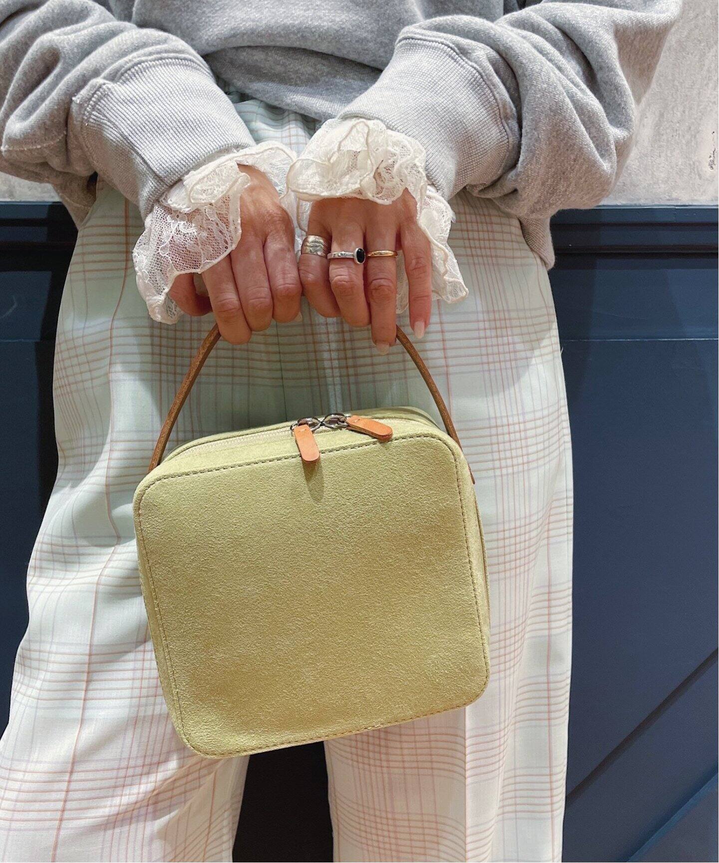 AURALEE/オーラリー LEATHER SMALL TRAVEL CASE MADE B バッグ 
