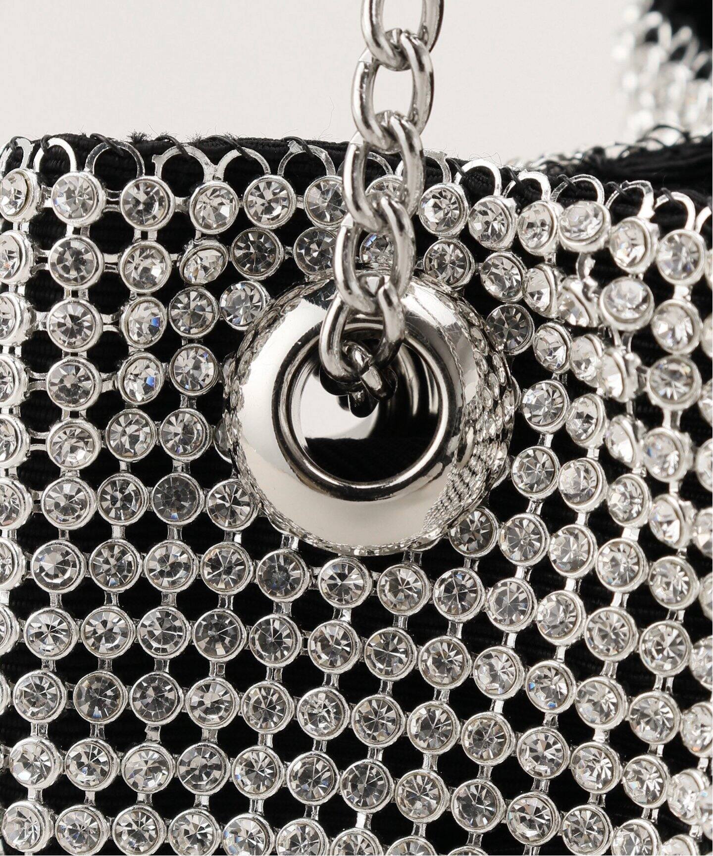 WHITING&DAVIS/ホワイティング＆デイビス】 CRYSTAL BACKET バッグ  