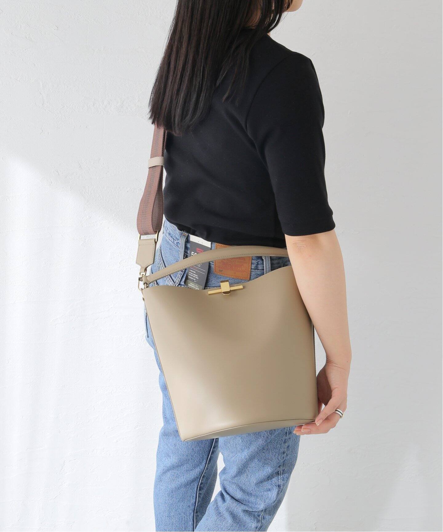 ZANCHETTI/ザンケッティ】別注 AMLETO BUCKET バッグ