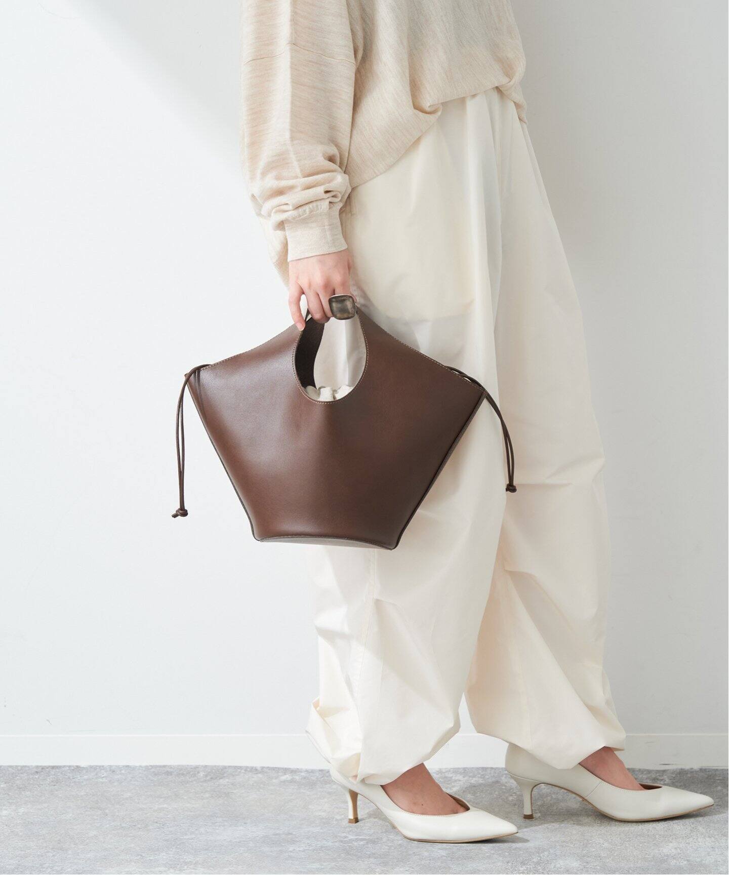 SCUE/スキュー】HOLIDAY BASKET TOTE バッグ（ハンドバッグ）｜Plage 