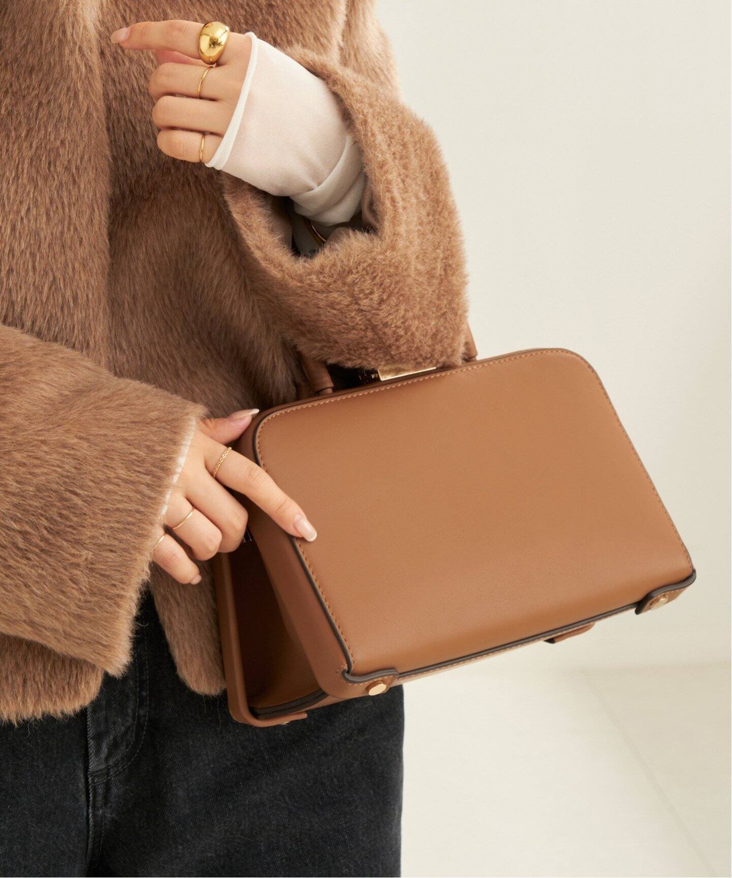 追加》PUNTI./プンティ 別注 PORTRAIT HAND バッグ（ハンドバッグ 