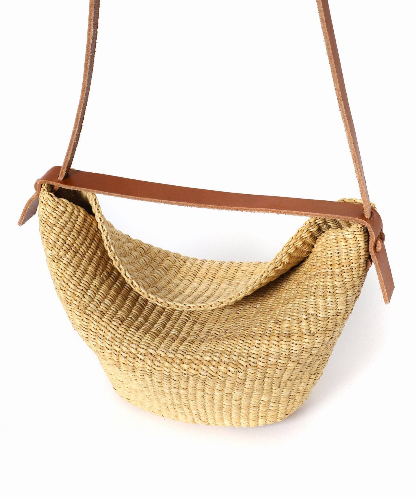 INES BRESSAND/イネス ブレッサンド 別注 MINI CROISSANT バッグ  