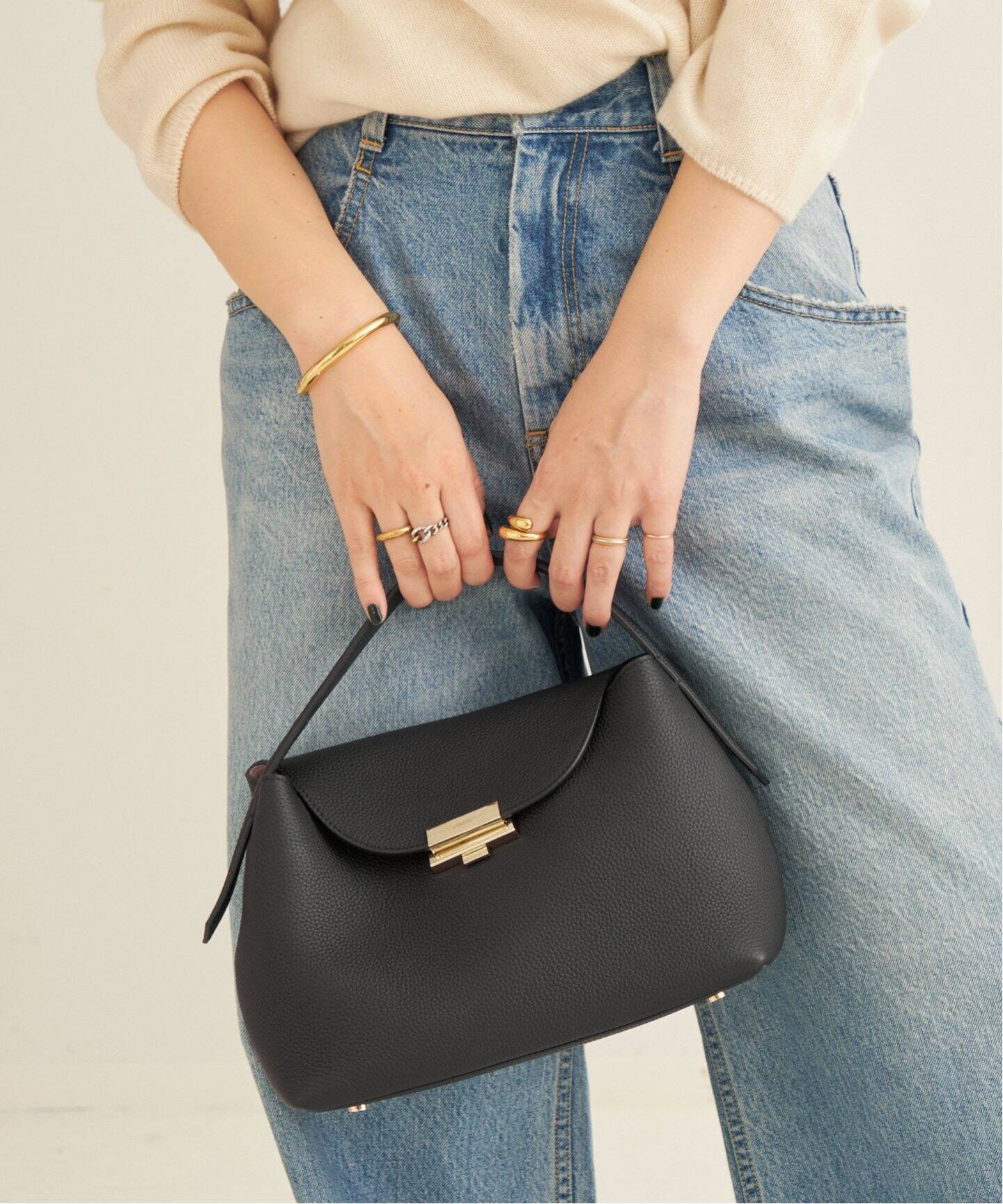 追加》PUNTI/プンティ MAGNOLIA-HAND バッグ（ハンドバッグ）｜Plage  