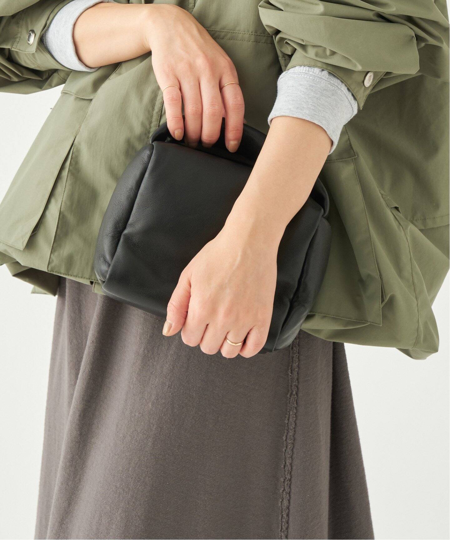 Bucket Baggage/バケットバゲージ】PUFF CUBE SMALL バッグ 