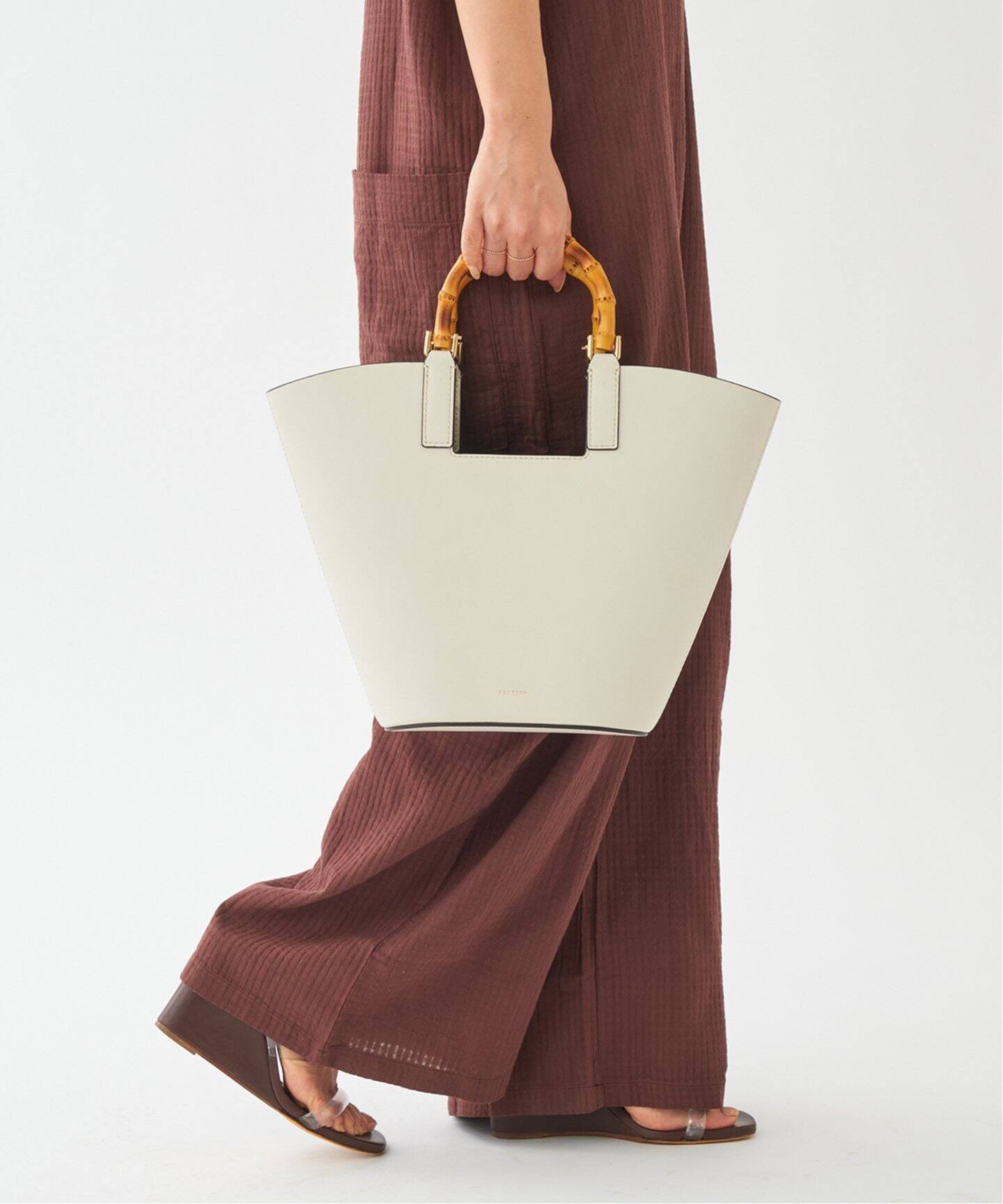 ORSETTO/オルセット 別注 BAMBOO トーンバッグ（ハンドバッグ）｜Plage 