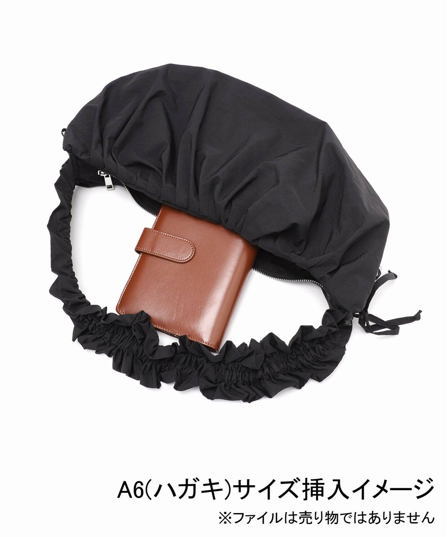 スローブシトロンナイロンショルダーバッグ WEB限定》SLOBE citron. Nylon Frill shoulder BAG（ショルダーバッグ
