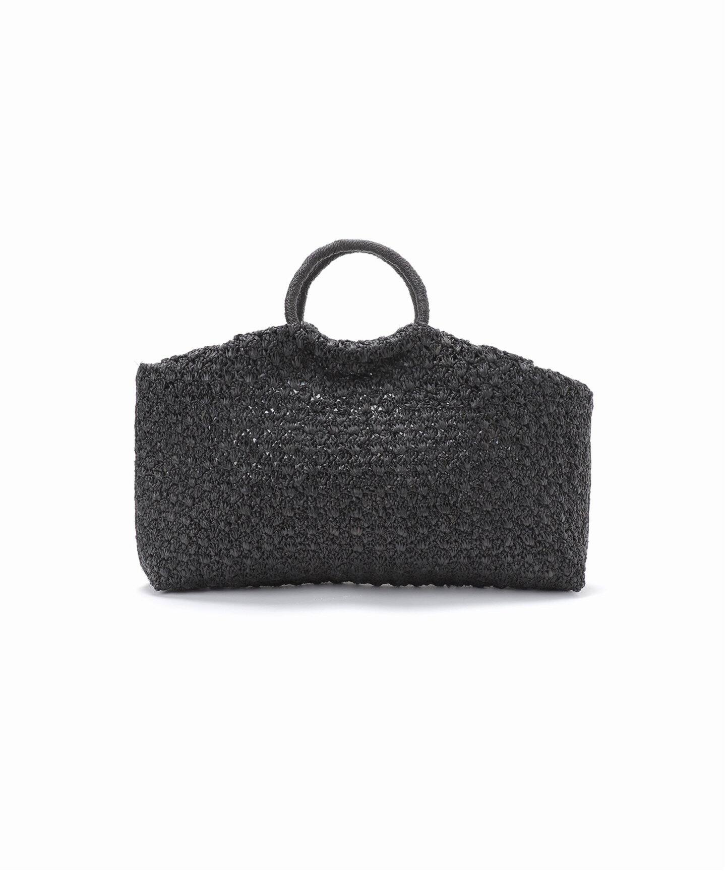 新品未使用 maison n.h Paris 折畳ん ラウンド かごバッグ サークル