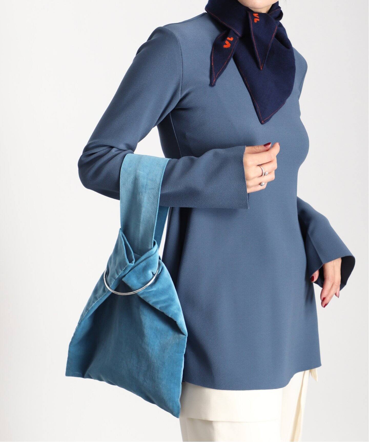 LERET.H/ルレアッシュ】別注 サック・カレ（ハンドバッグ）｜VERMEIL  