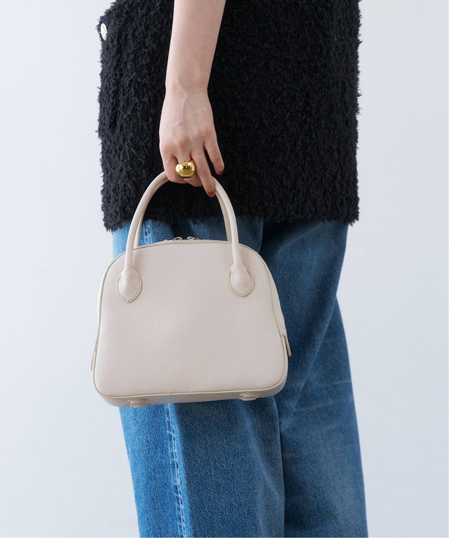 MAISON CANAU（メゾン カナウ） ラウンドボストン 別注 MCLH3AB2 