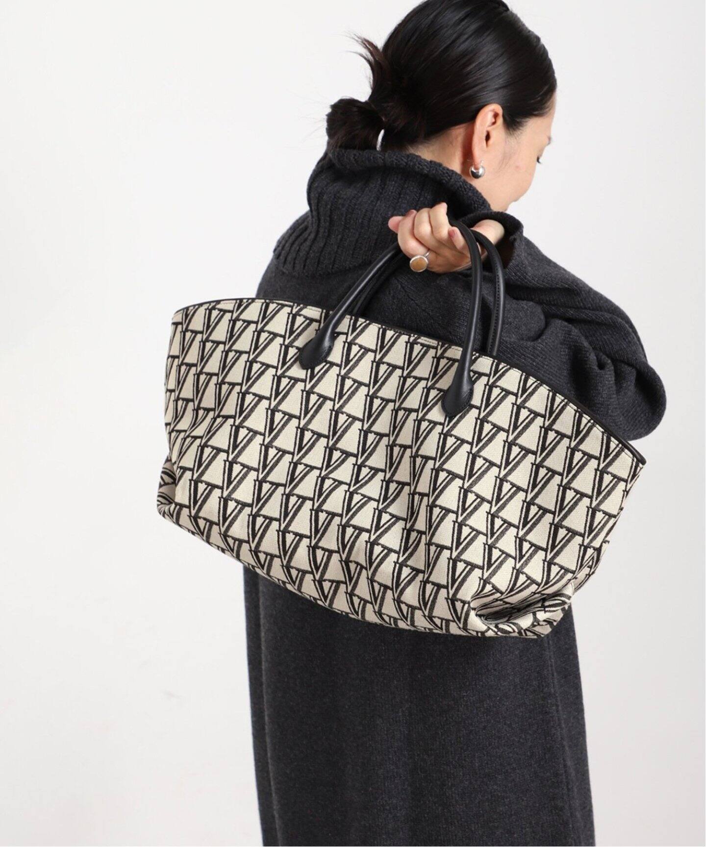追加2》SHIME（シィメ） 別注 マルシェバッグ（トートバッグ 