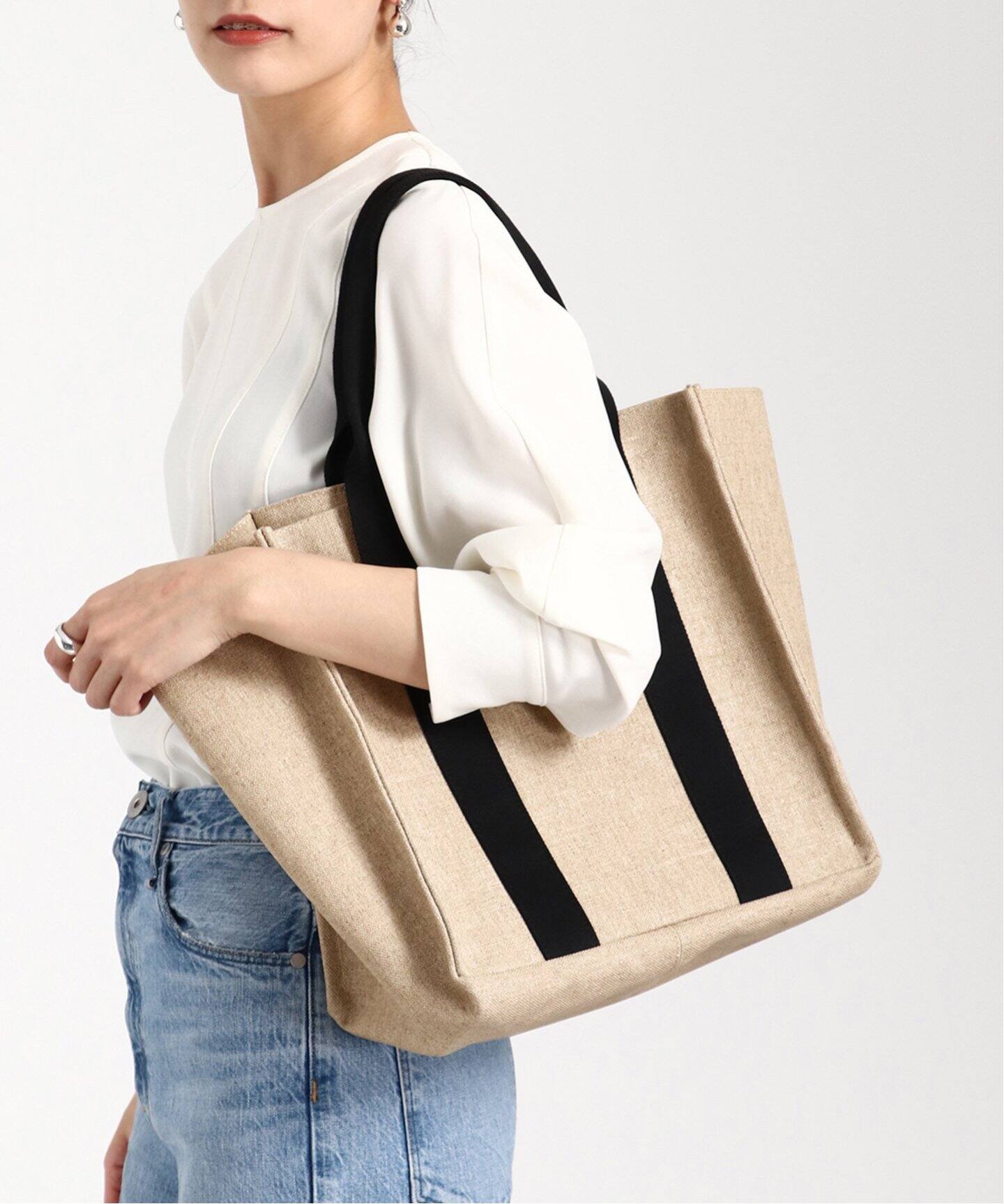 FRANCOIS RENIER/フランソワ レニエ】別注 トートバッグ（Linen 