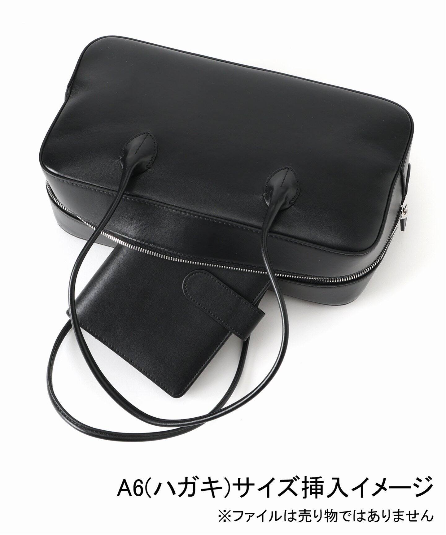 メゾンカナウ　SMOOTH BOX-BOSTON サイズS ブラック　イエナ SMOOTH EW BOX BOSTON| Online Store | MAISON CANAU