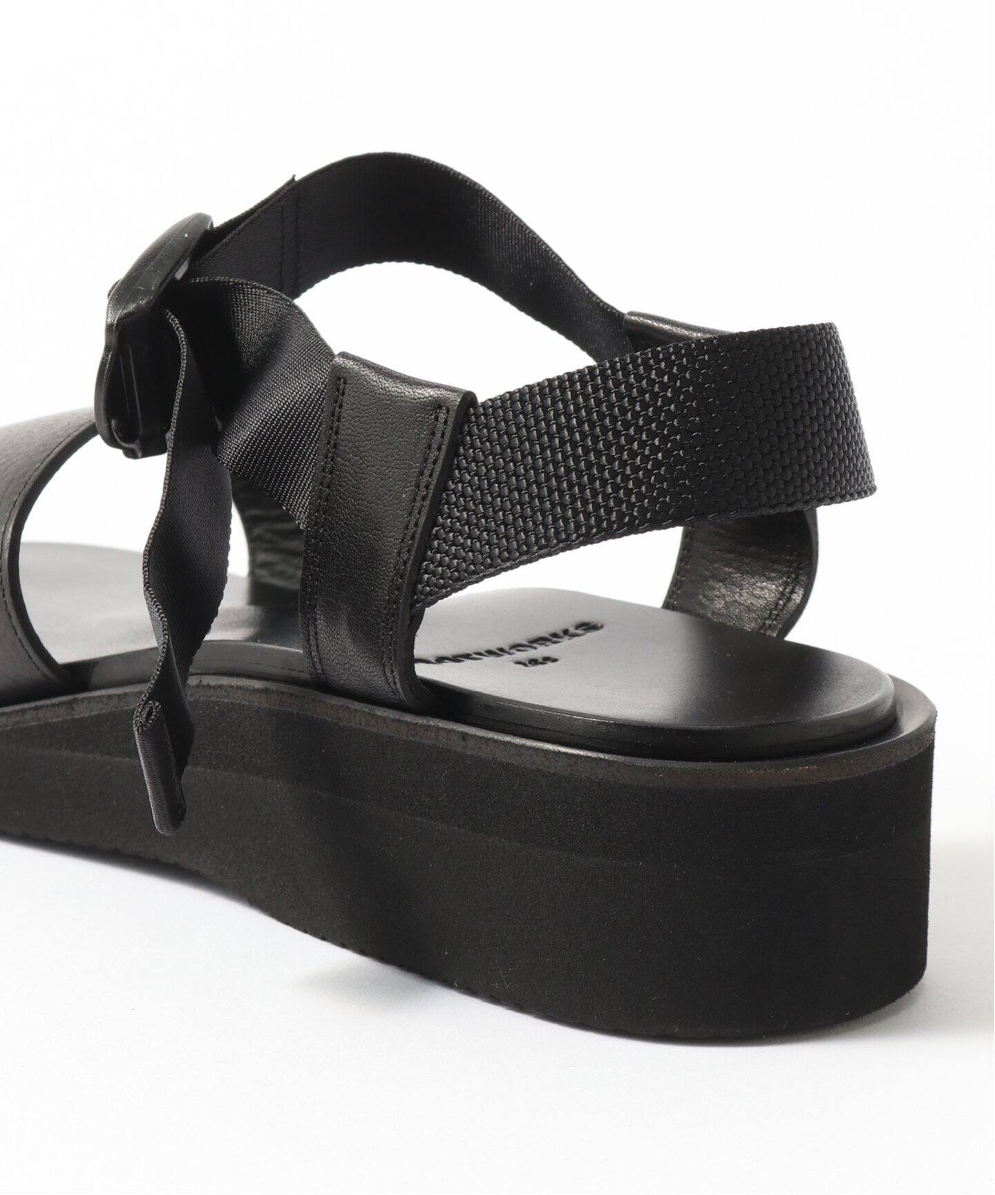 FOOTWORKS / フットワークス】Sandals Grained Leather（レザー 