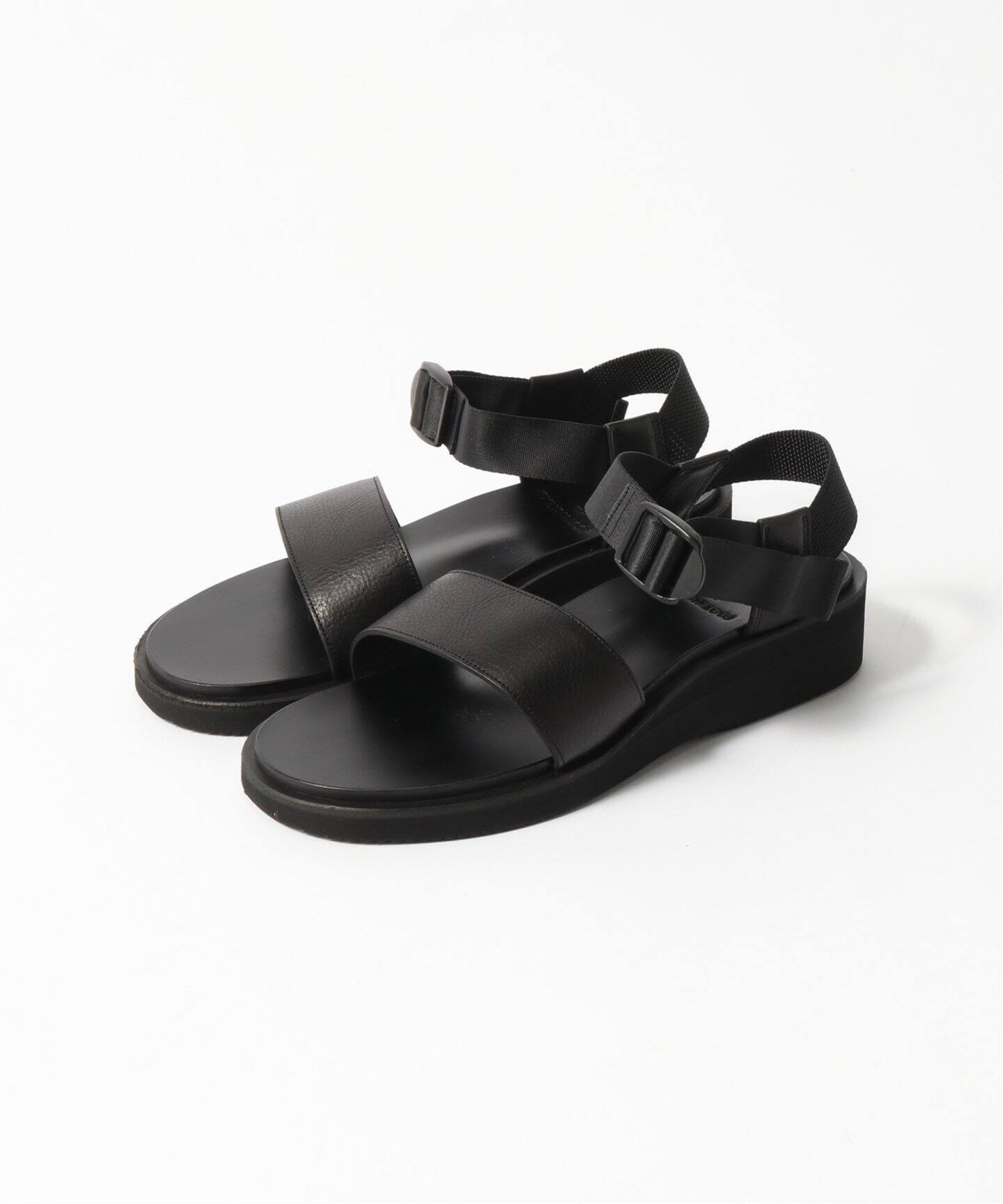 FOOTWORKS / フットワークス】Sandals Grained Leather（レザー 