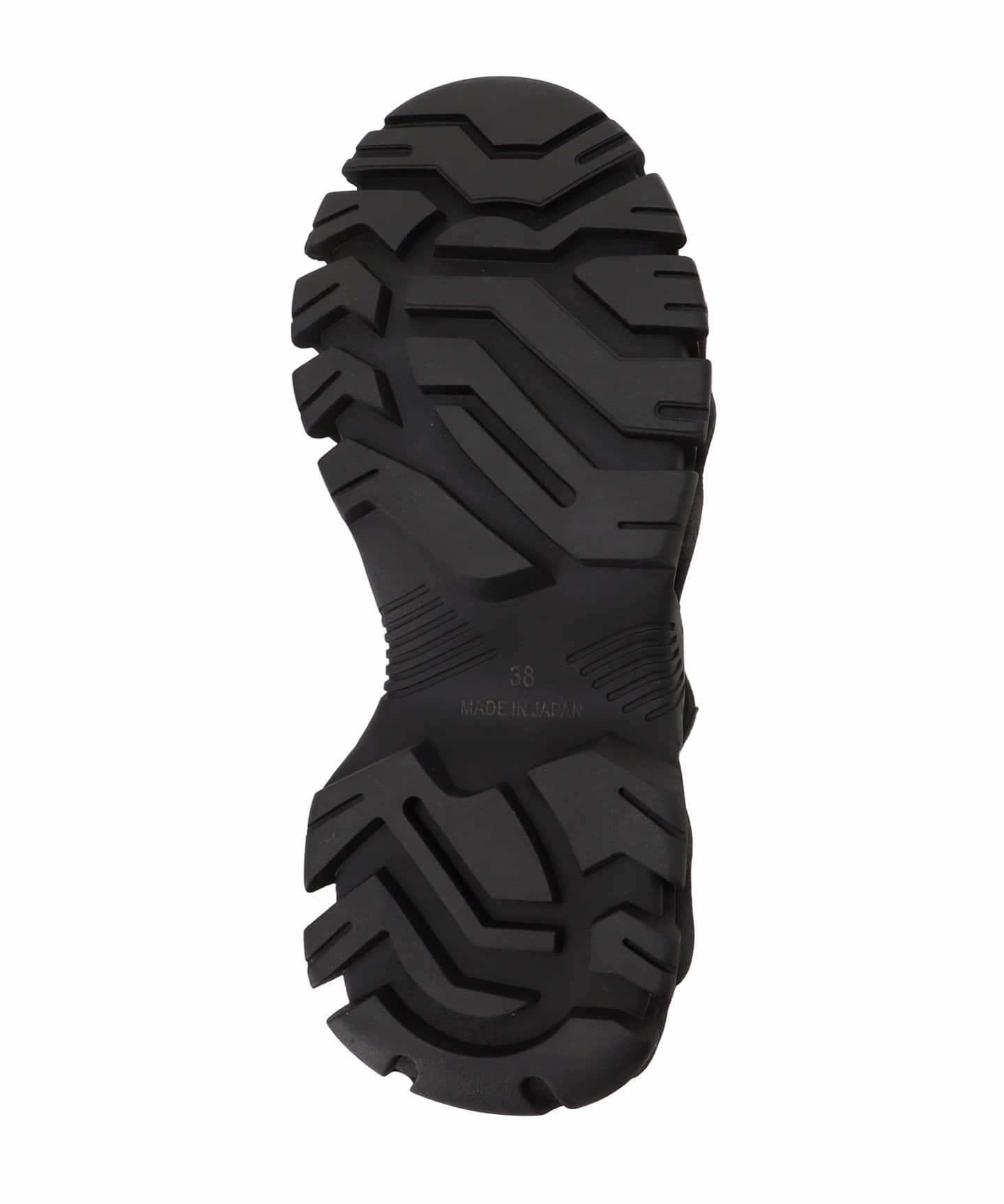 箱なし★シャルルシャントン　ストレッチショートブーツ　厚底　ブラック stretch boots（ブーティ・ショートブーツ）｜Charles Chaton